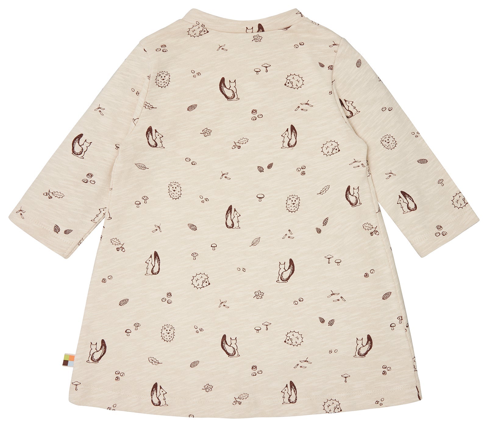 Kleid Slub Jersey mit Druck - loud + proud - 6084 - van - 74/80