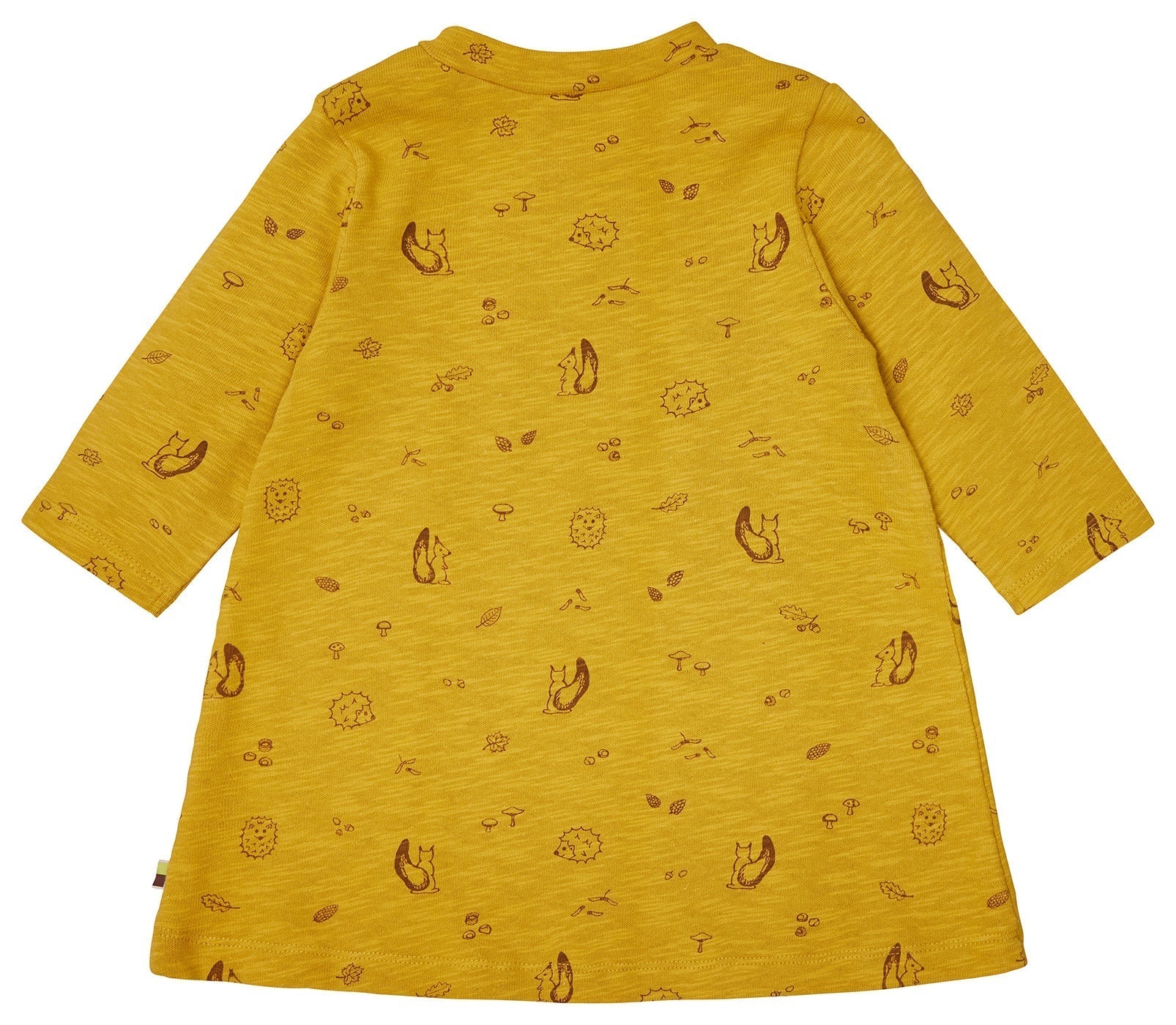 Kleid Slub Jersey mit Druck - loud + proud - 6084 - cur - 74/80