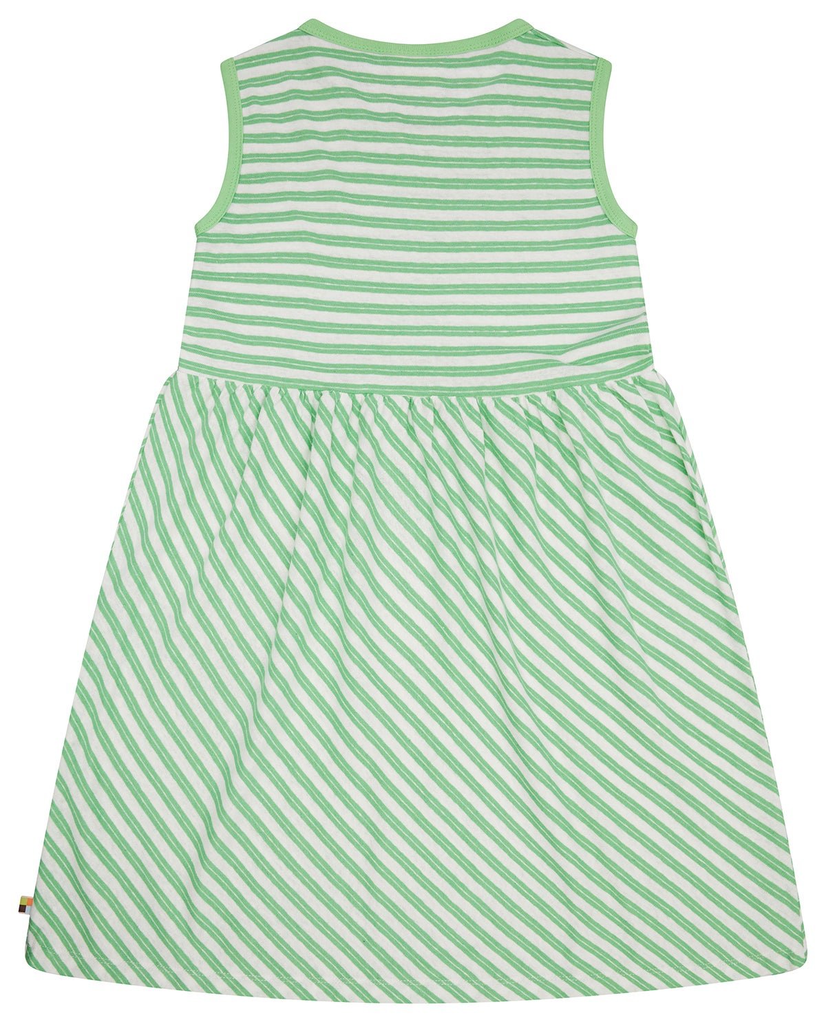 Kleid Streifen mit Leinen - loud + proud - 6080K - op - 134/140