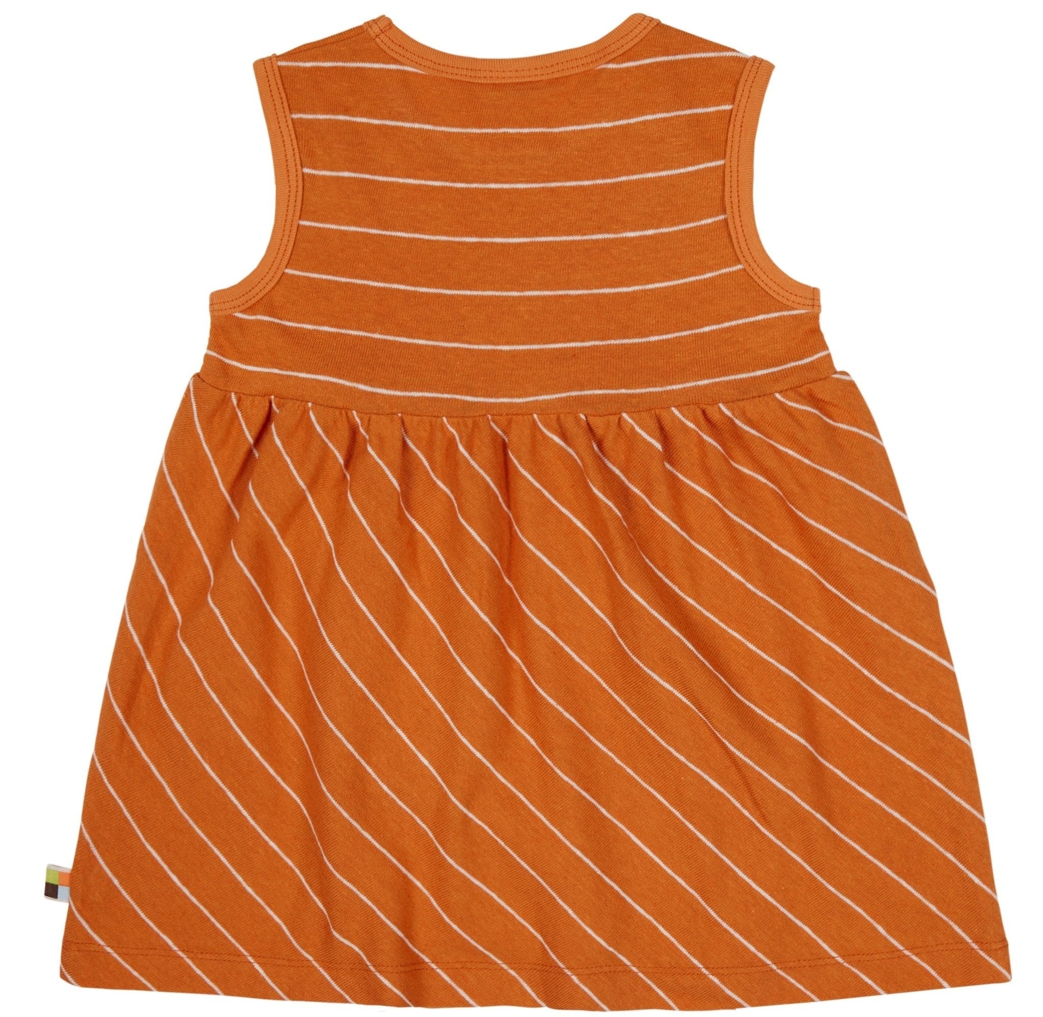 Kleid Streifen mit Leinen - loud + proud - 6066 - car - 74/80