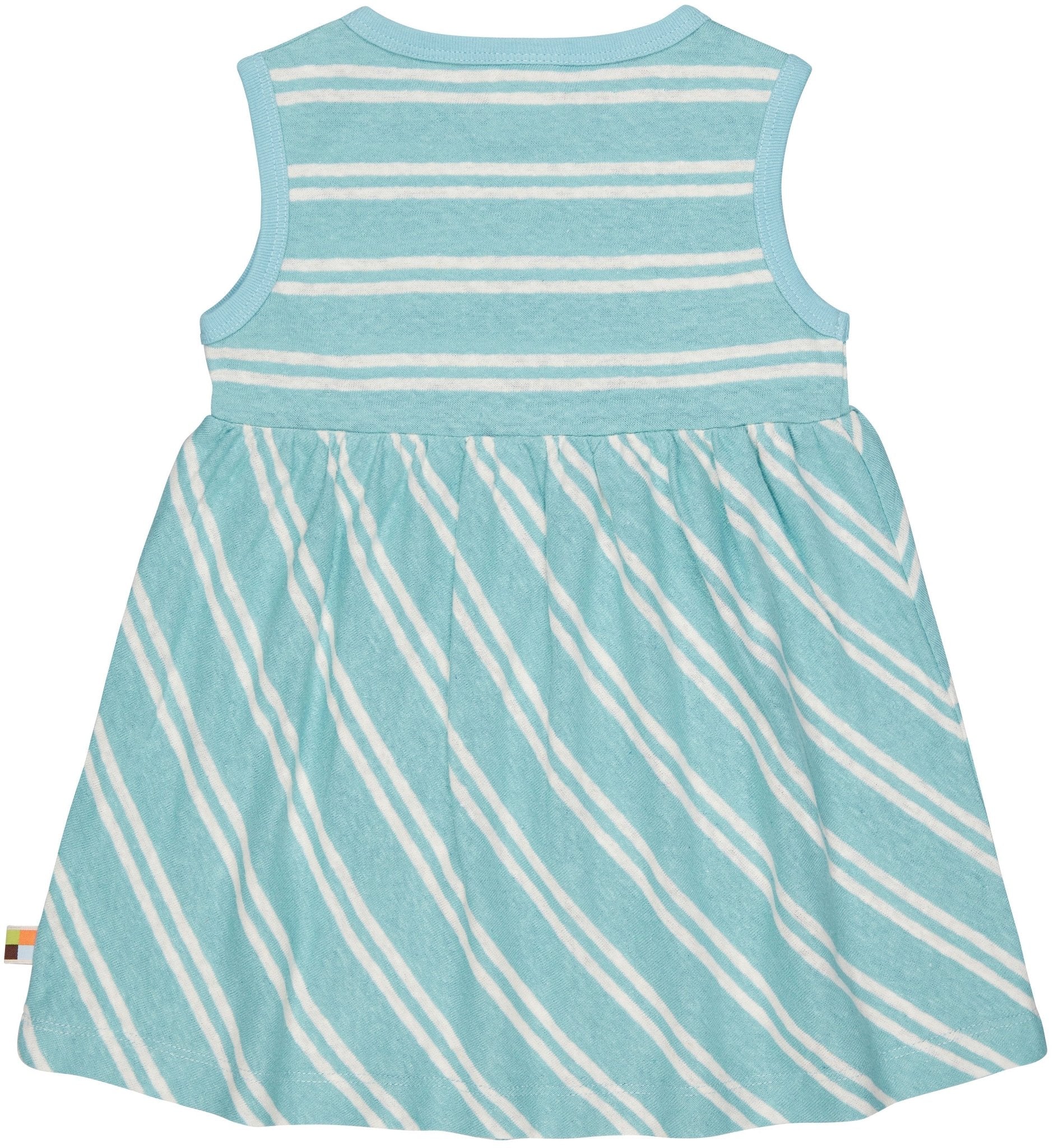 - Kleid Streifen mit Leinen - loud + proud - 6043-lag-74/80