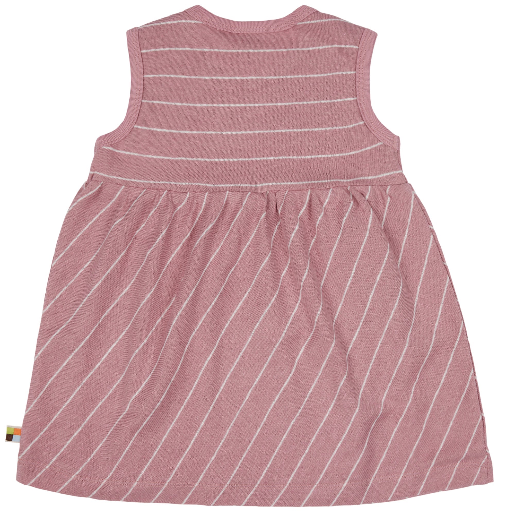 Kleid Streifen mit Leinen - loud + proud - 6066 - ast - 74/80