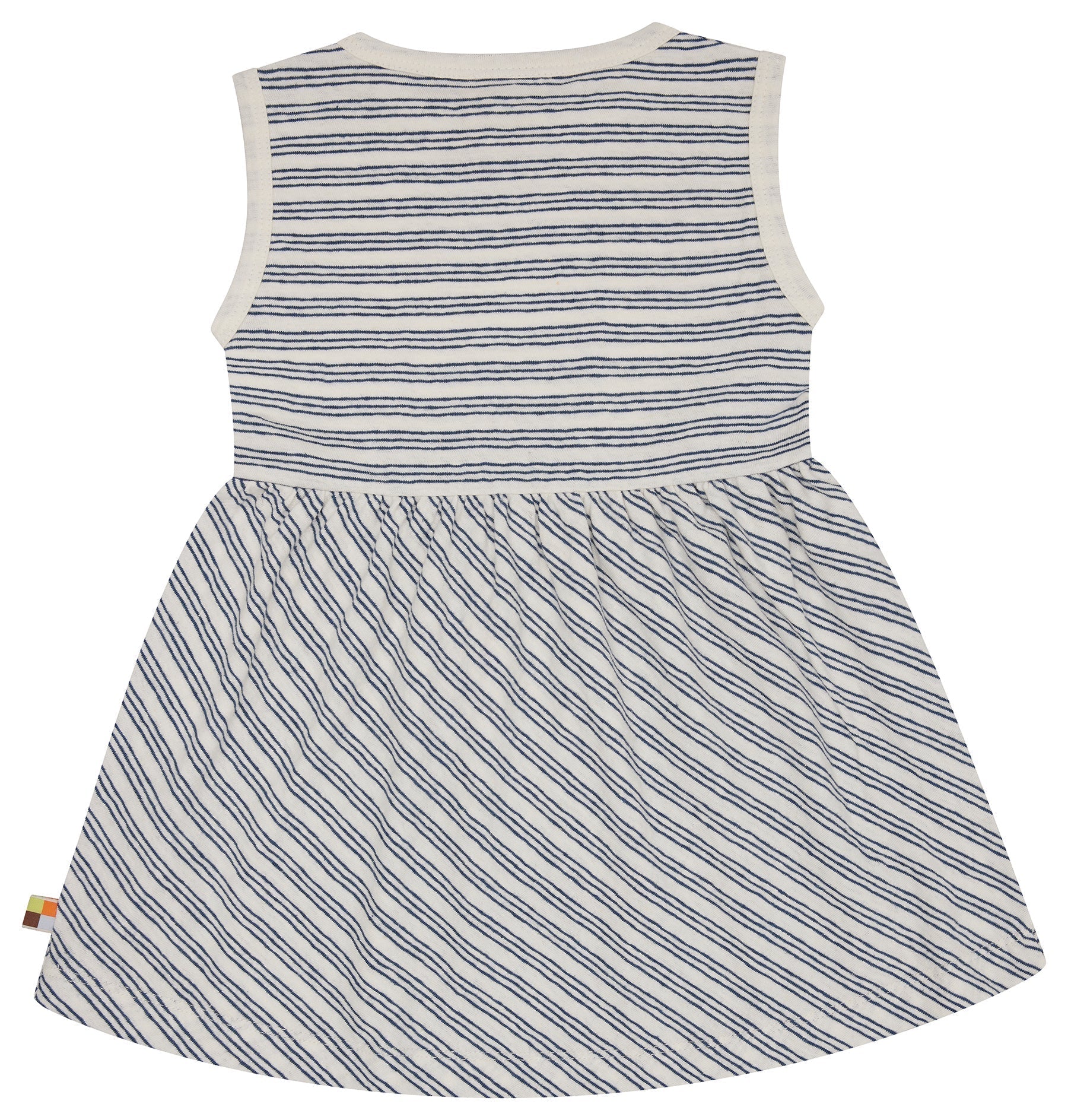 Kleid Streifen mit Leinen - loud + proud - 6090 - ul - 74/80