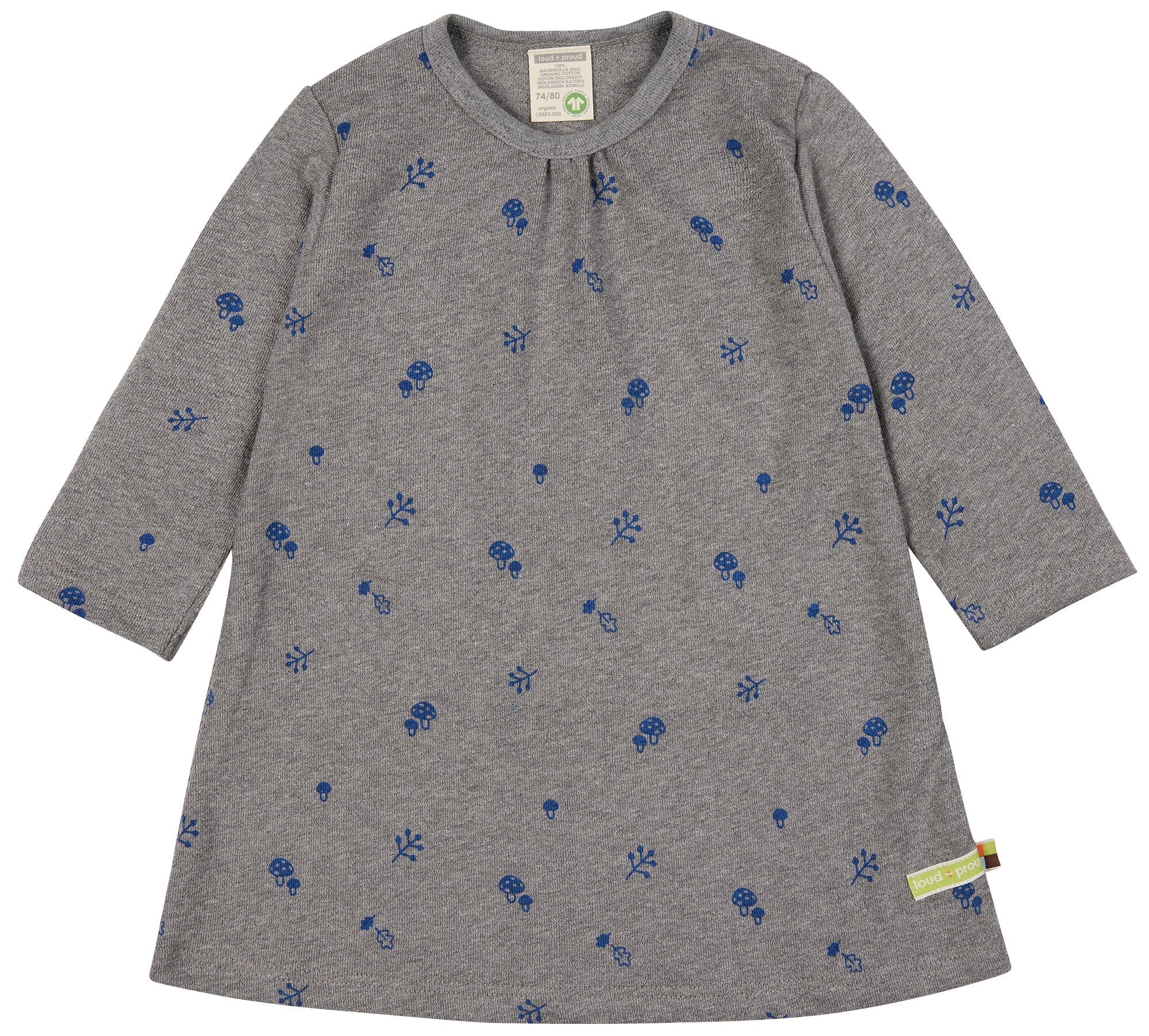 - Kleid Strukturjersey - loud + proud - 6050-gr-74/80