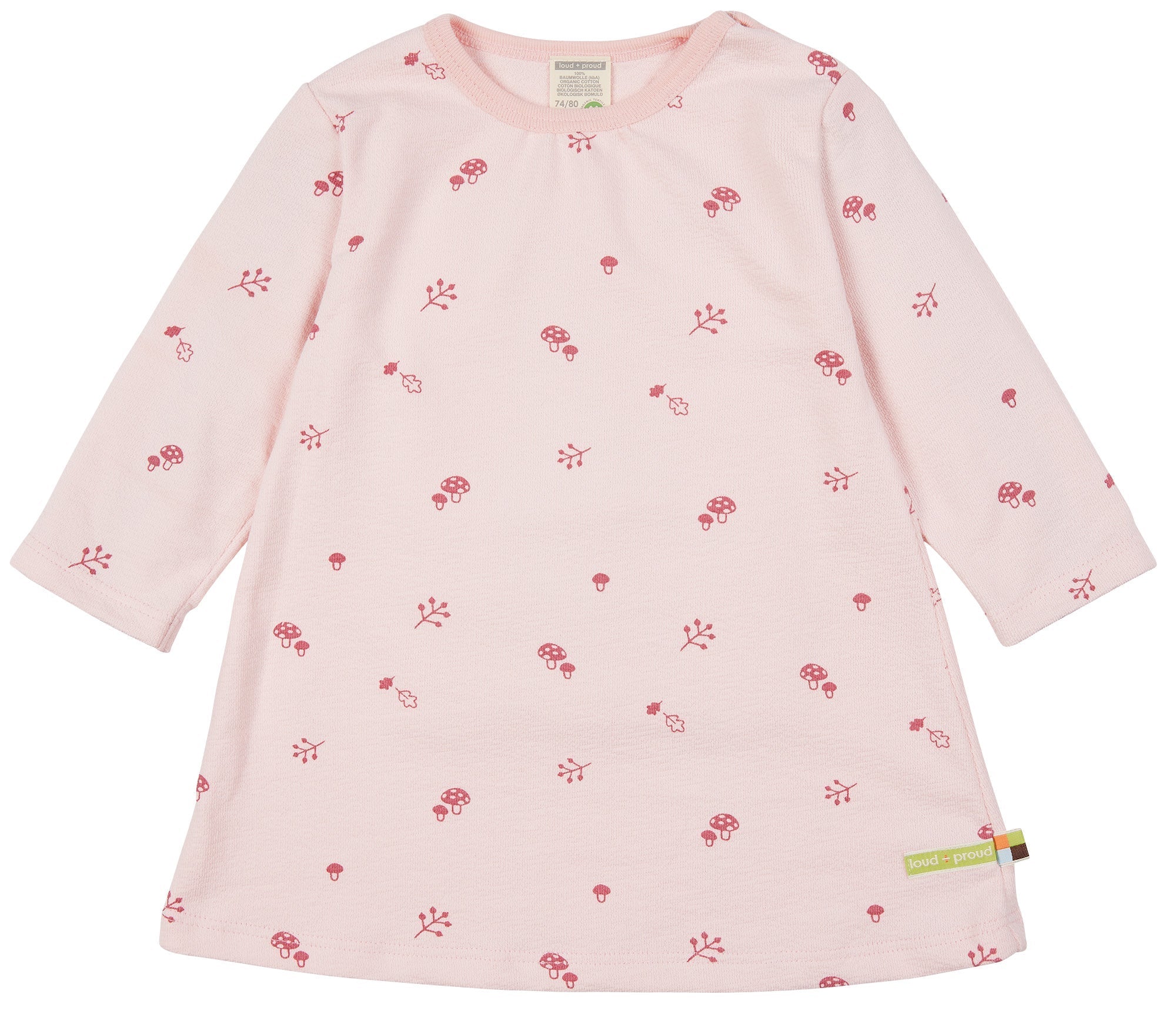 - Kleid Strukturjersey - loud + proud - 6050-rs-74/80