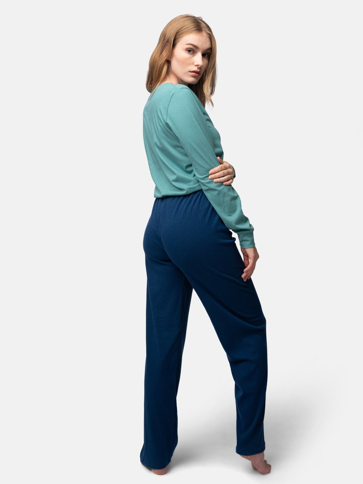 Lässige gerade Hose aus Derby - Rib - loud + proud - G401-ul-36