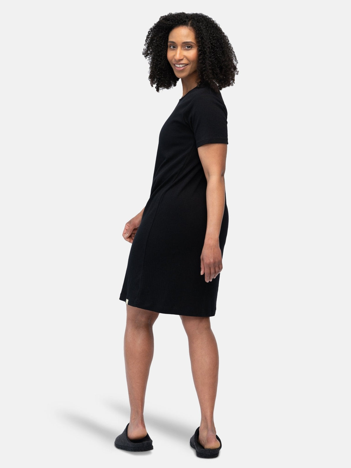 Lässiges Sleepshirt aus Derby - Rib - loud + proud - G600-blk-36