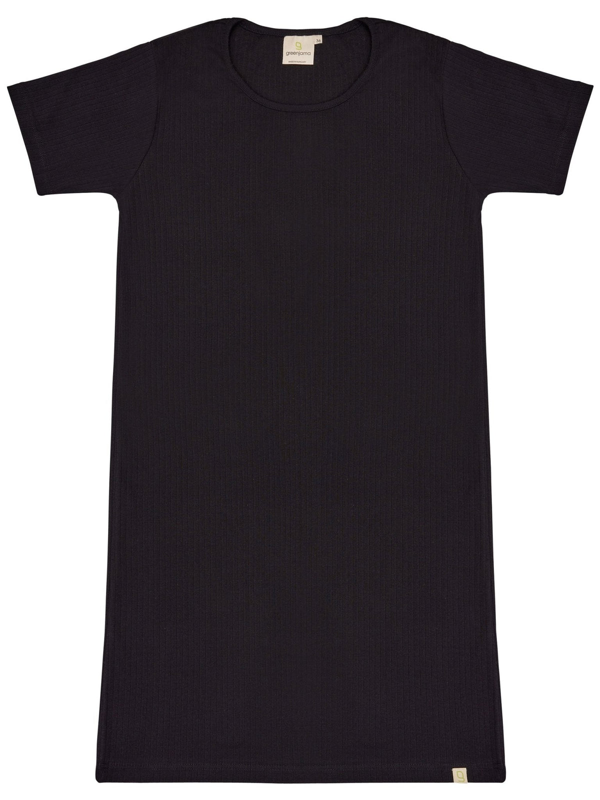 Lässiges Sleepshirt aus Derby - Rib - loud + proud - G600-blk-36