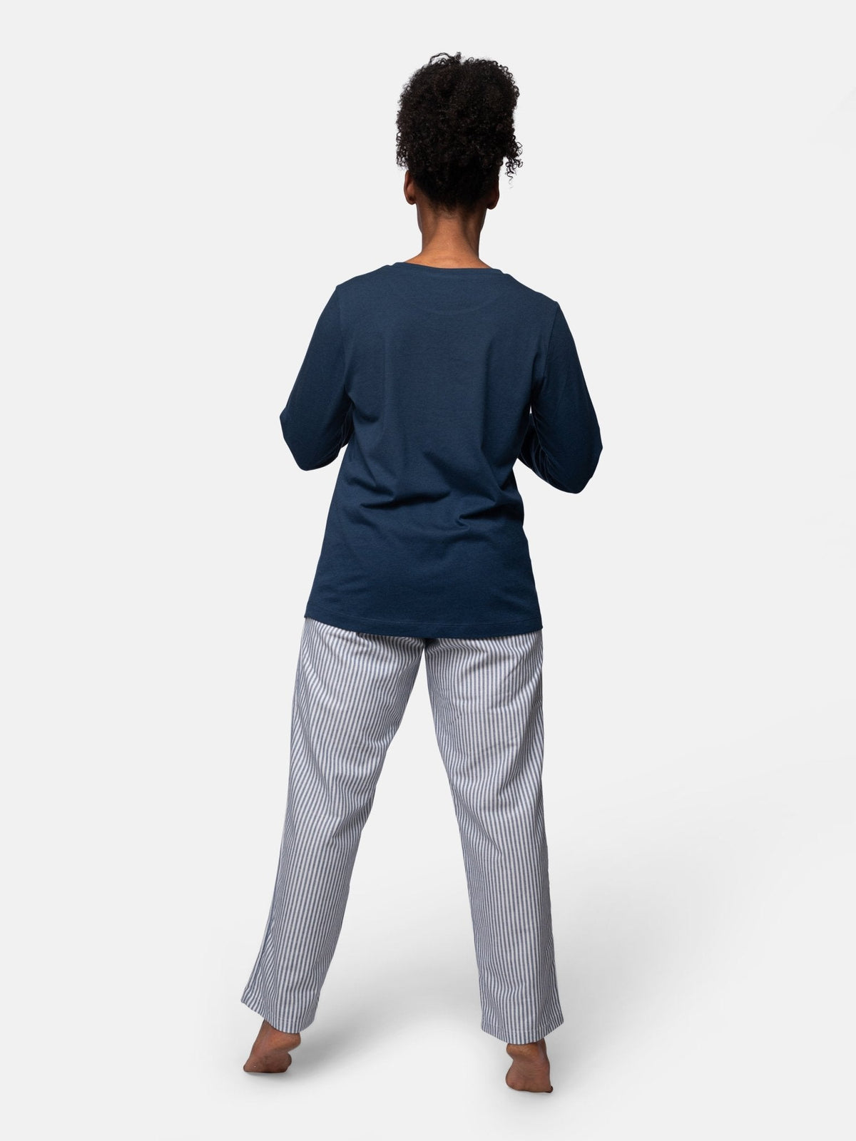 Langarm - Shirt mit Woll - Anteil und Bündchen - loud + proud - G204-ul-36