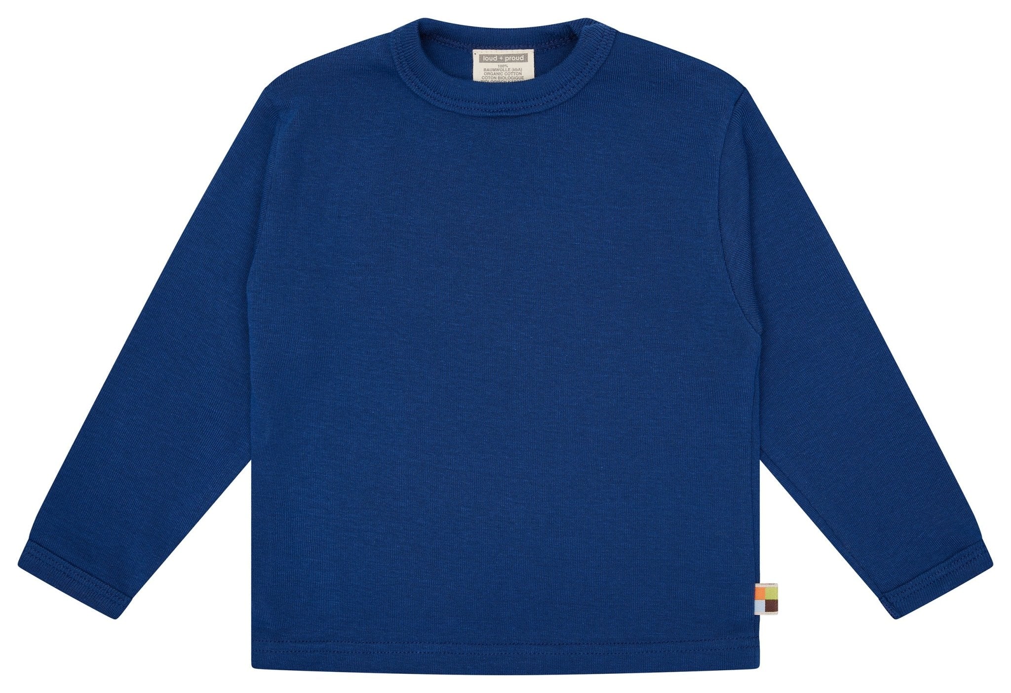 Langarm Shirt uni - loud + proud - 1210-ul-62/68