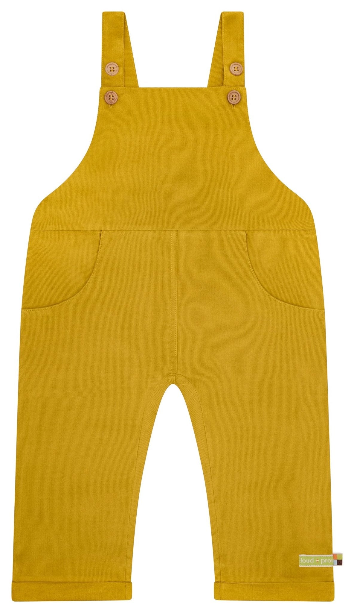 Latzhose aus Cord - loud + proud - 4247 - cur - 62/68