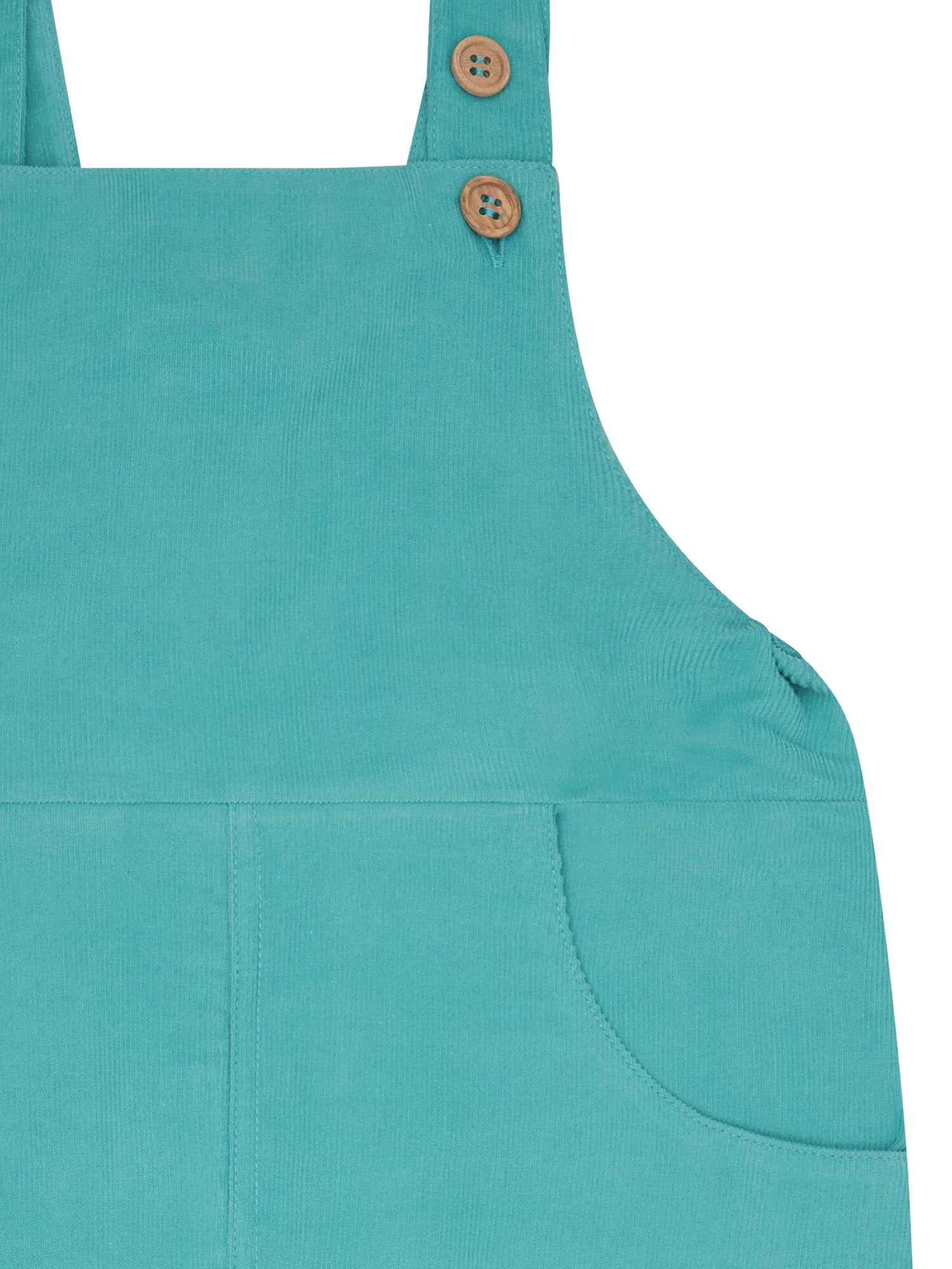 Latzhose aus Cord - loud + proud - 4247 - ore - 62/68