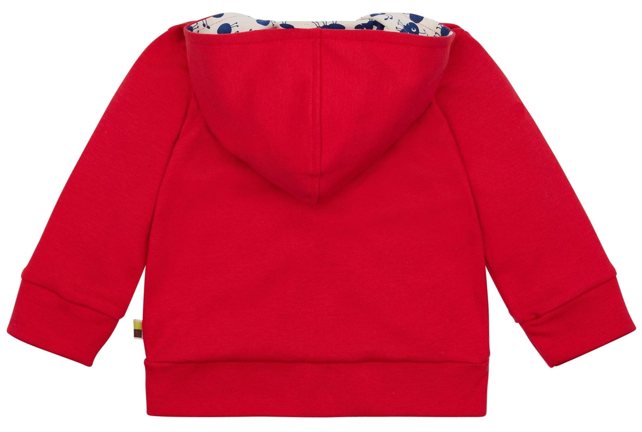 Leichte Kapuzenjacke aus Interlock - loud + proud - 3126 - to - 62/68