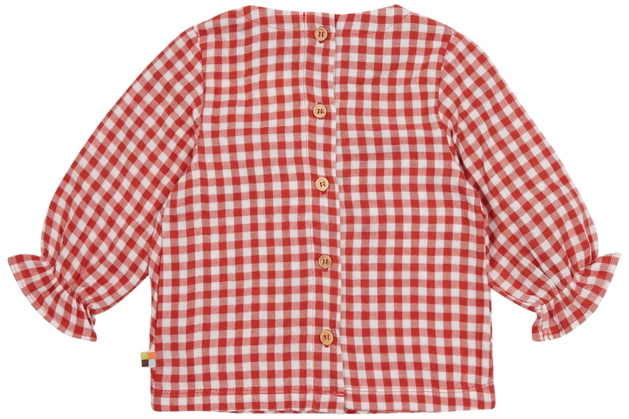 Musselin Bluse mit Karo - loud + proud - 1138 - ter - 62/68