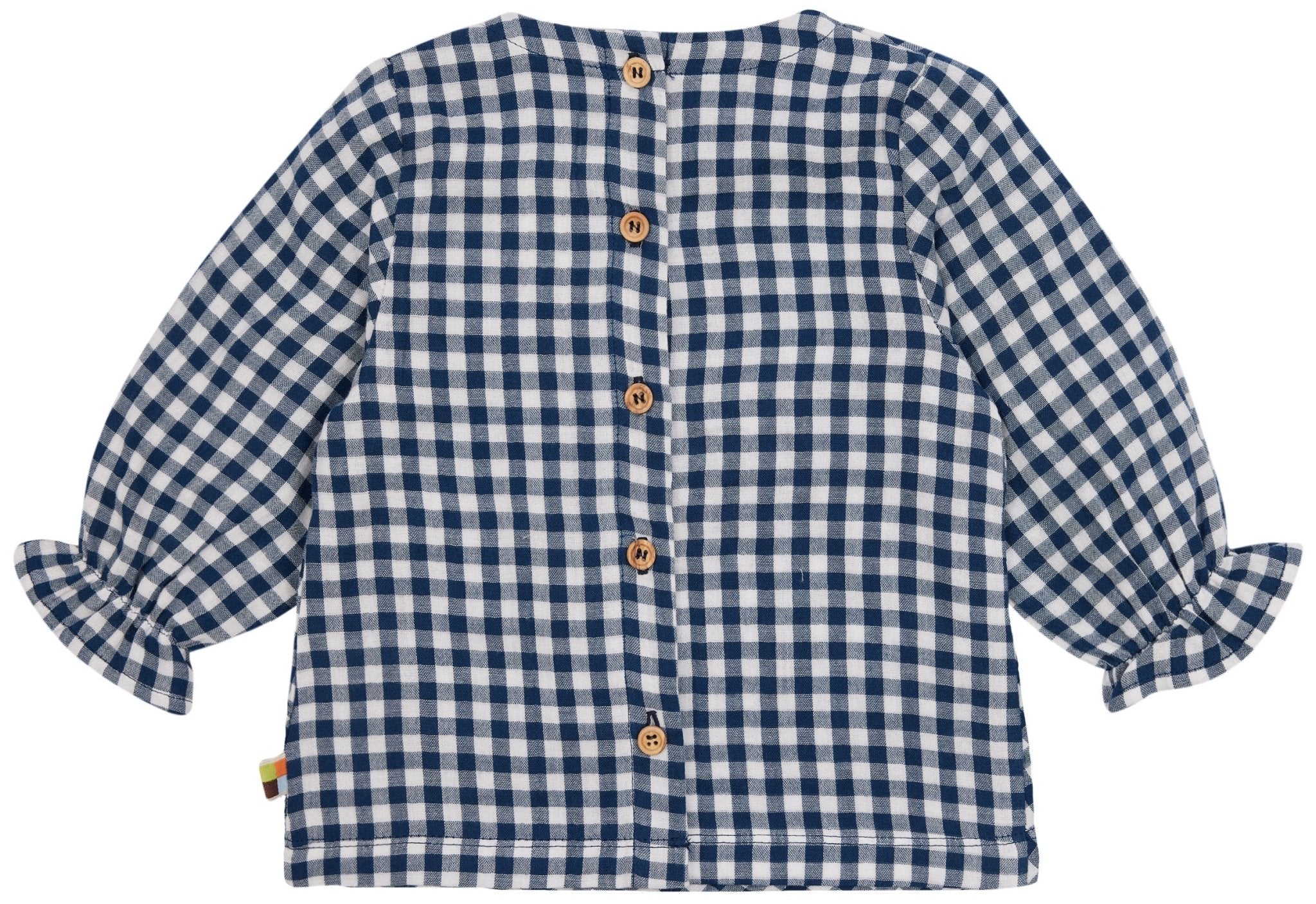 Musselin Bluse mit Karo - loud + proud - 1138 - ul - 62/68