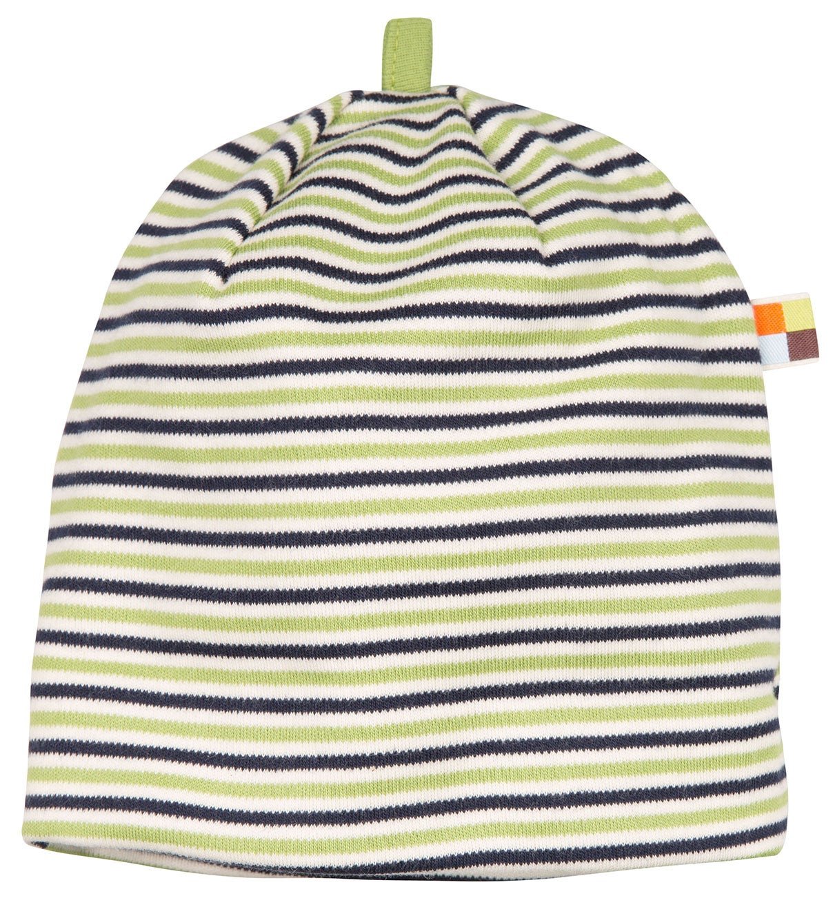 - Mütze Interlock m. Streifen - loud + proud - 7027-mo-50/56