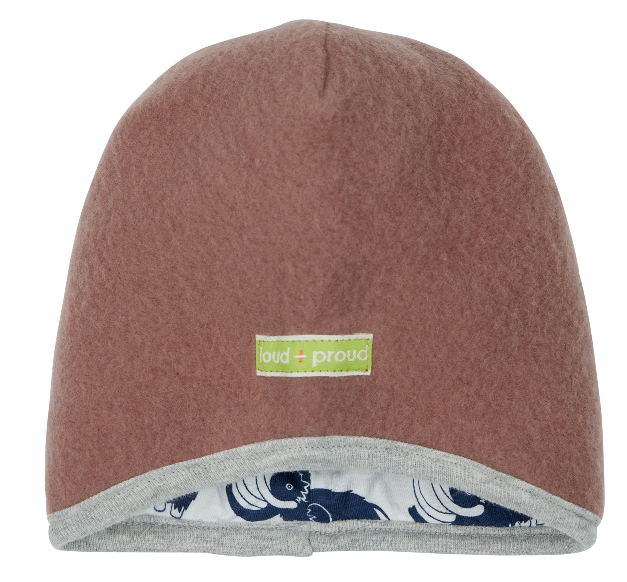 Mütze Wollfleece - loud + proud - 7130-nou-50/56