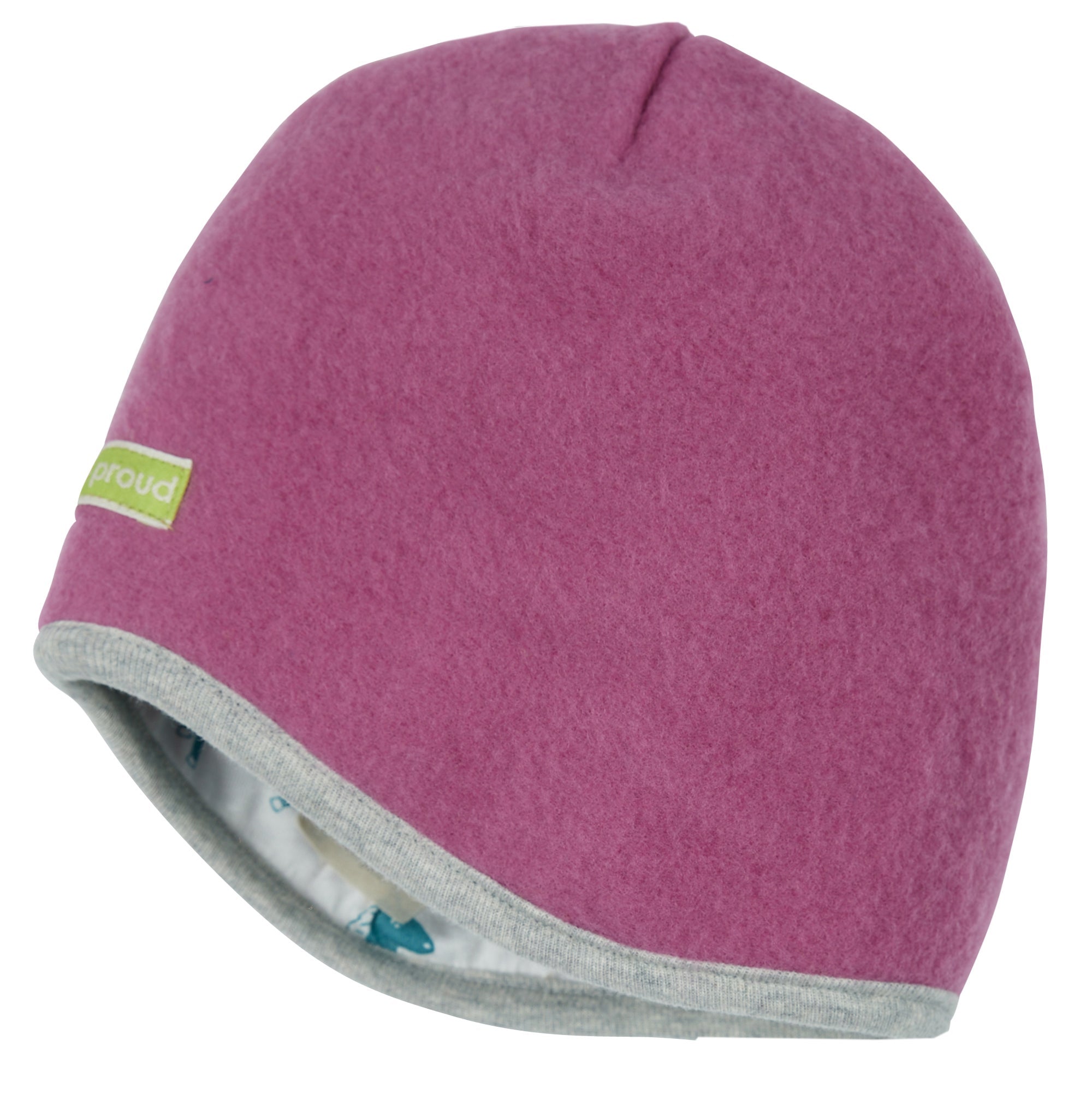 Mütze Wollfleece - loud + proud - 7130-grp-50/56