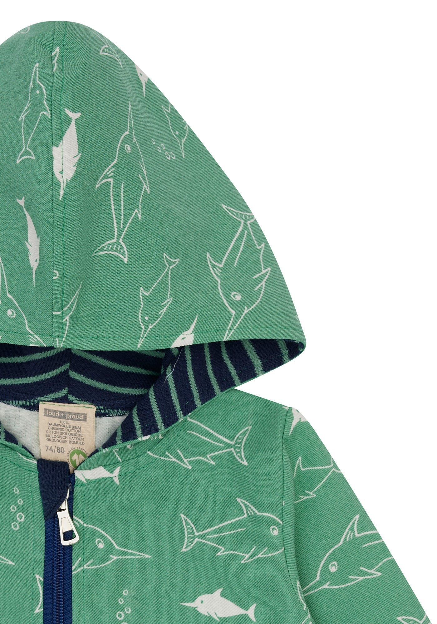 Outdoorjacke - loud + proud - 3154 - bam - 62/68