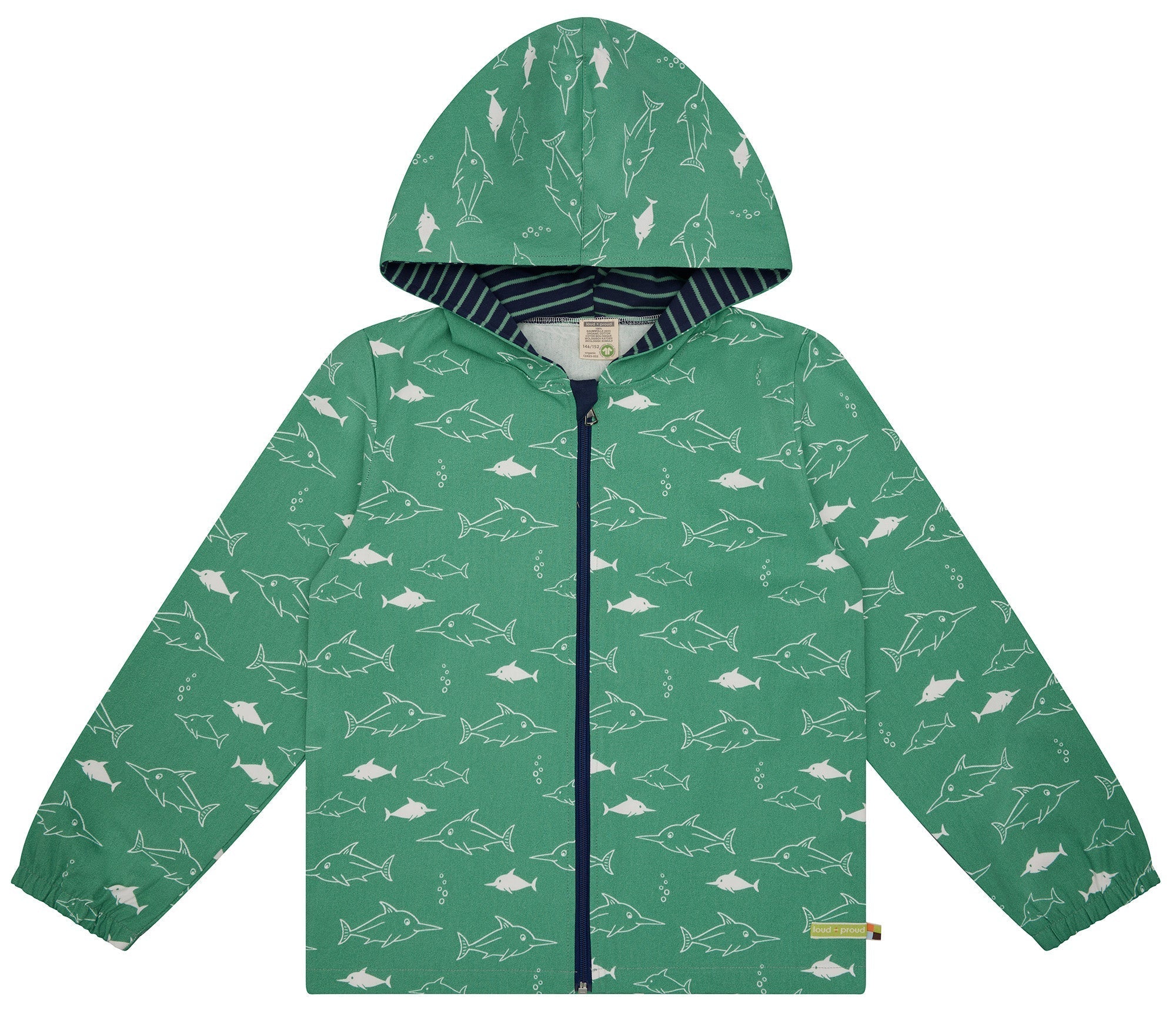 Outdoorjacke - loud + proud - 3154K - bam - 134/140