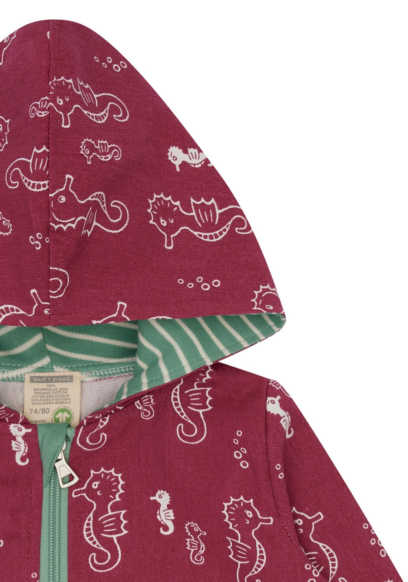 Outdoorjacke - loud + proud - 3154 - rou - 62/68