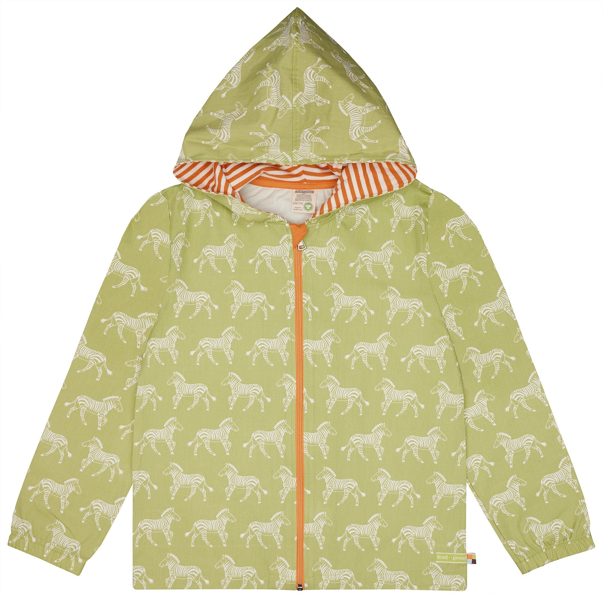 Outdoorjacke - loud + proud - 3121K - avo - 134/140