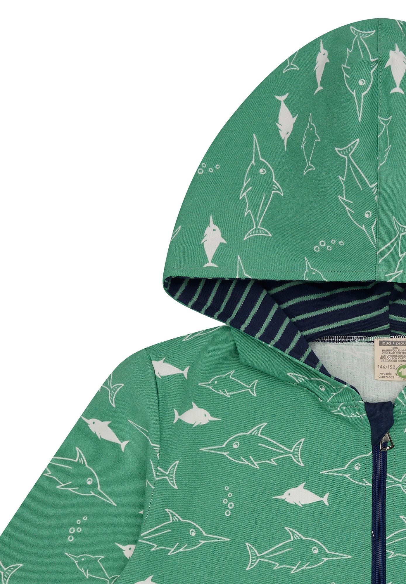 Outdoorjacke - loud + proud - 3154K - bam - 134/140