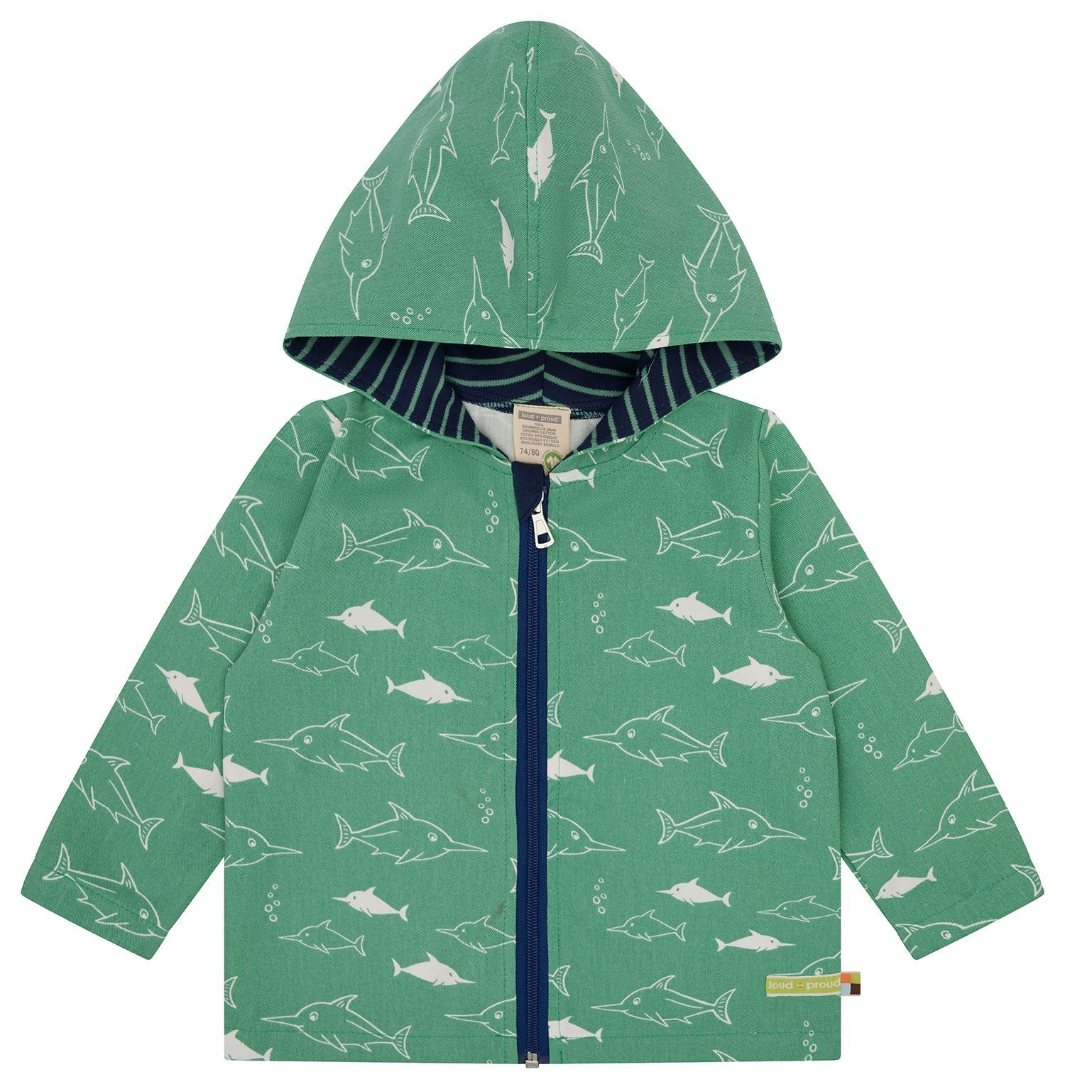 Outdoorjacke - loud + proud - 3154 - bam - 62/68