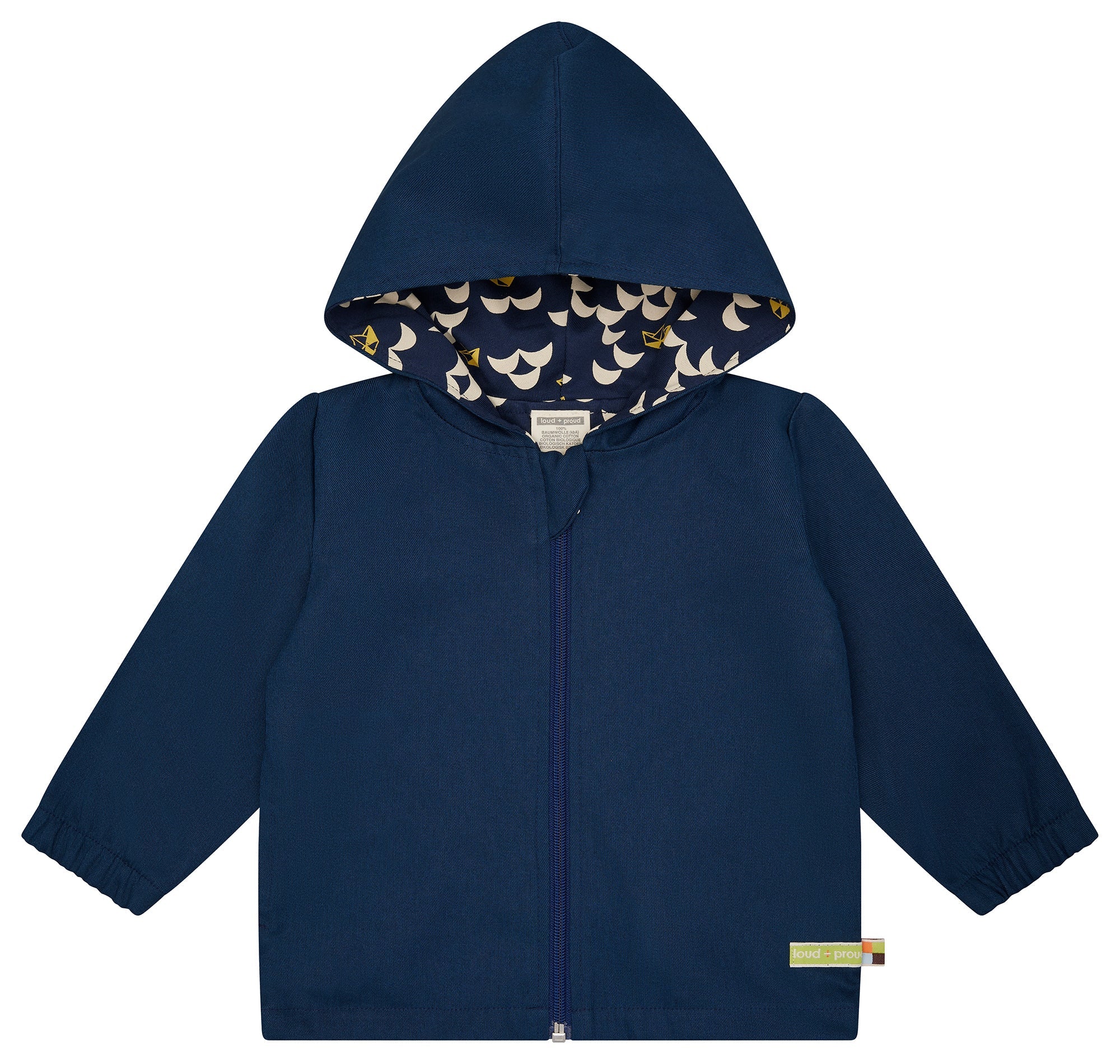 Outdoorjacke Uni mit Futter - loud + proud - 3169-ul-74/80