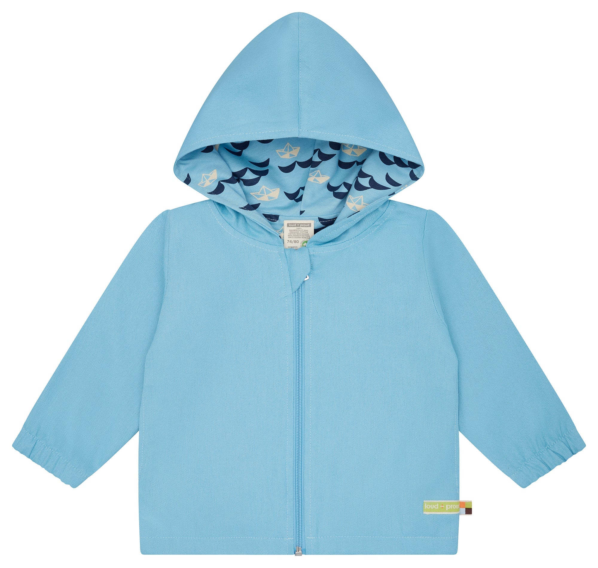 Outdoorjacke Uni mit Futter - loud + proud - 3169-air-74/80