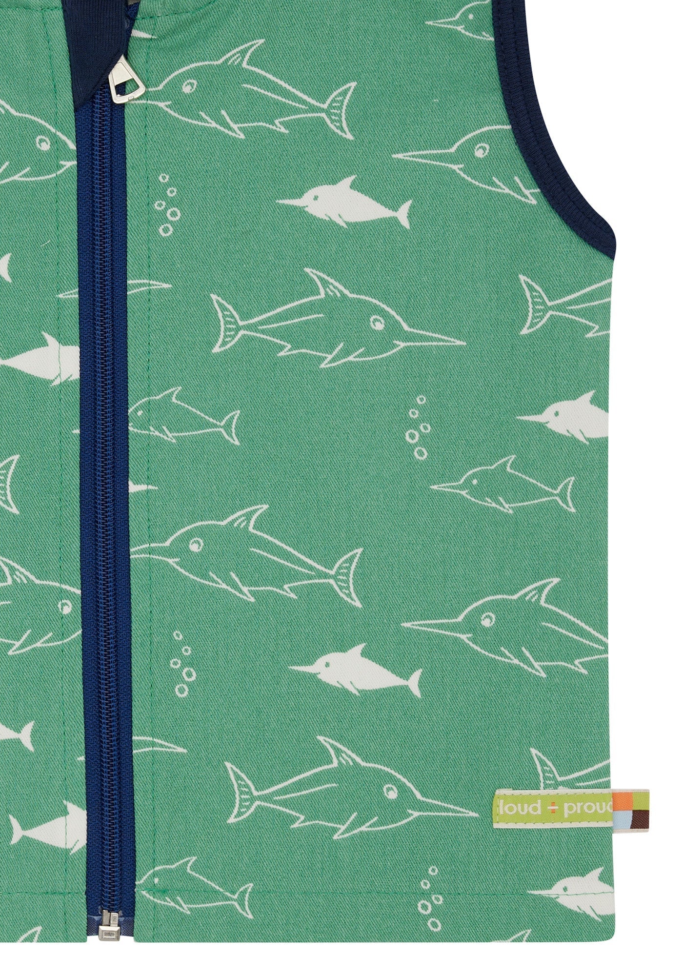 Outdoorweste - loud + proud - 3153 - bam - 62/68