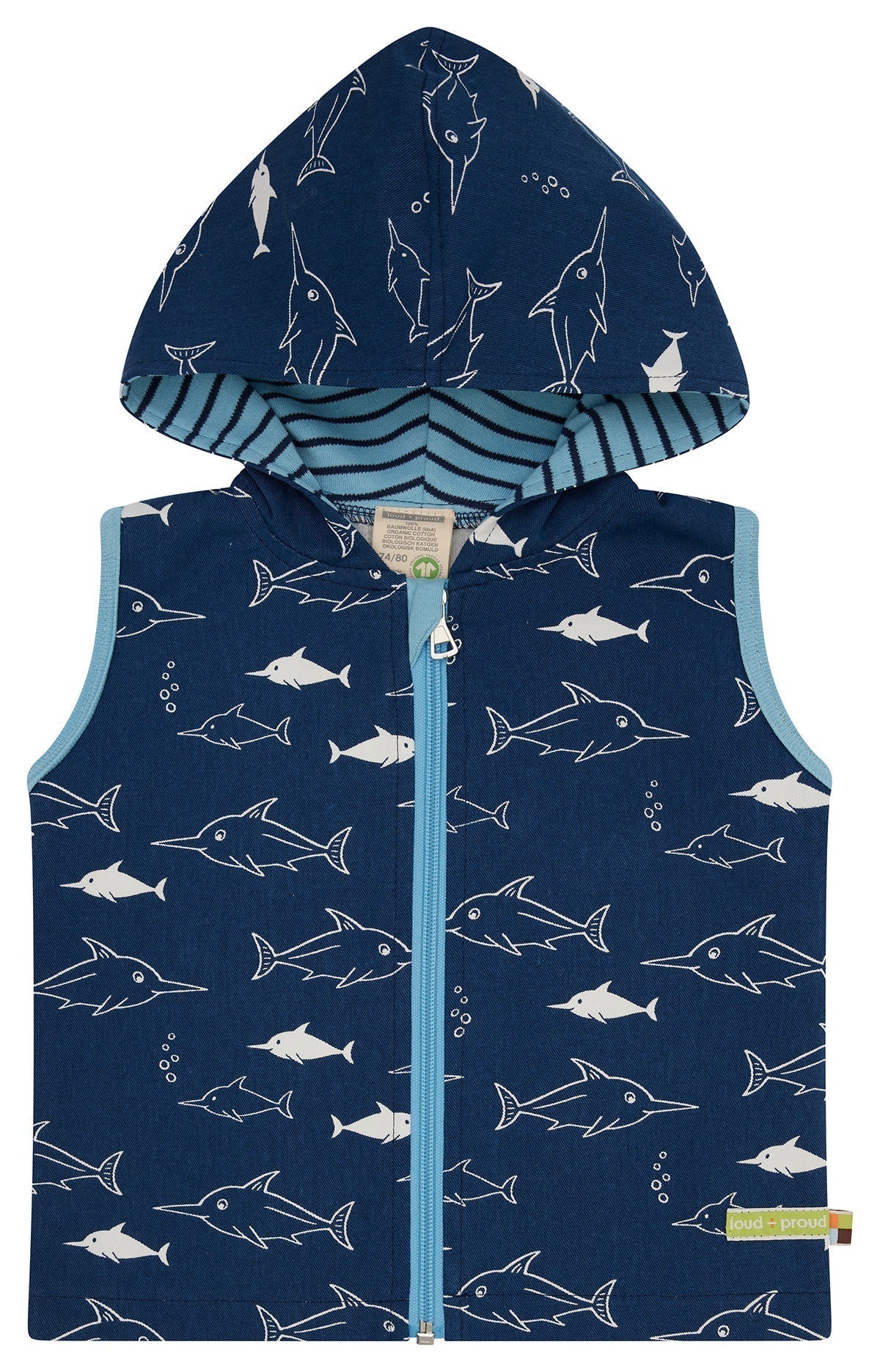 Outdoorweste - loud + proud - 3153 - ul - 62/68