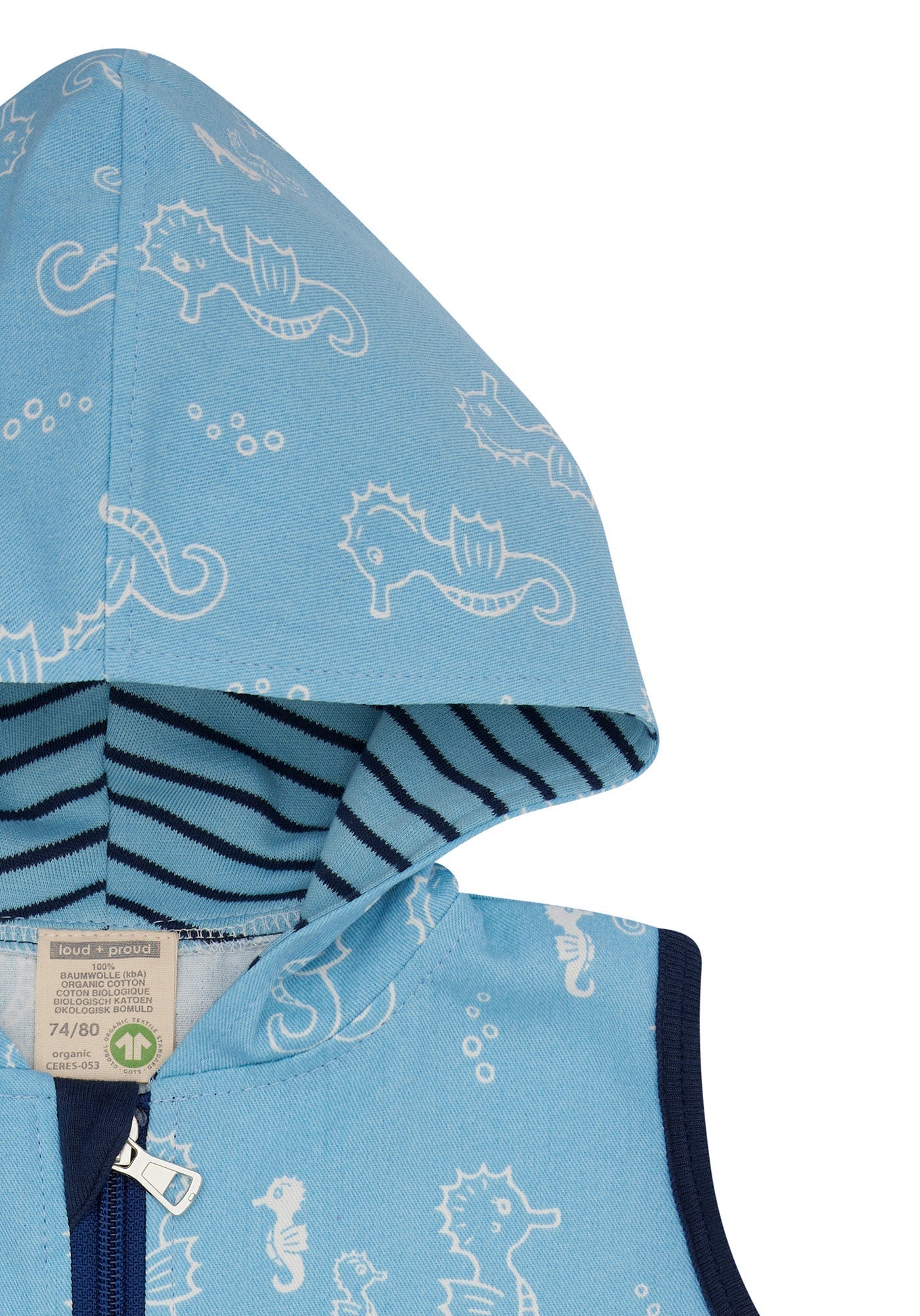 Outdoorweste - loud + proud - 3153 - air - 62/68