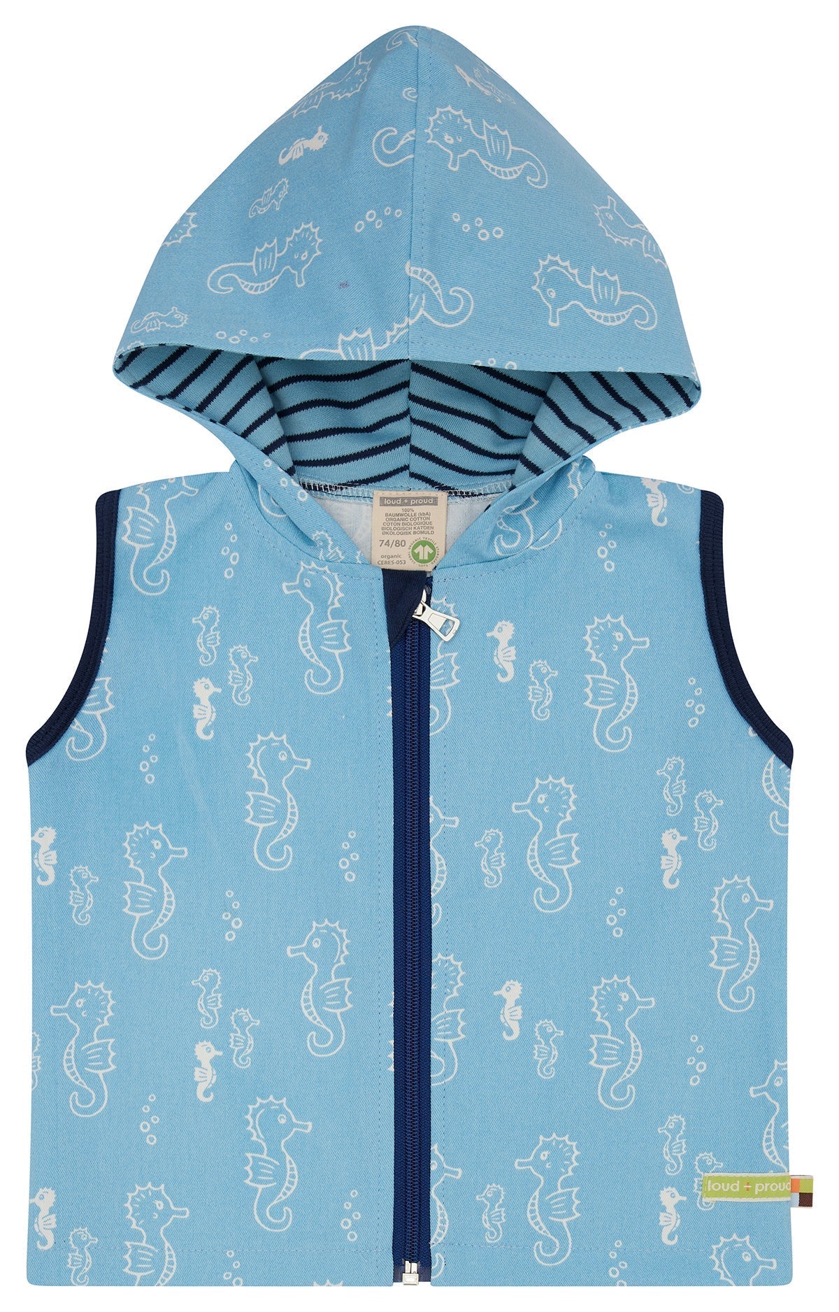 Outdoorweste - loud + proud - 3153 - air - 62/68