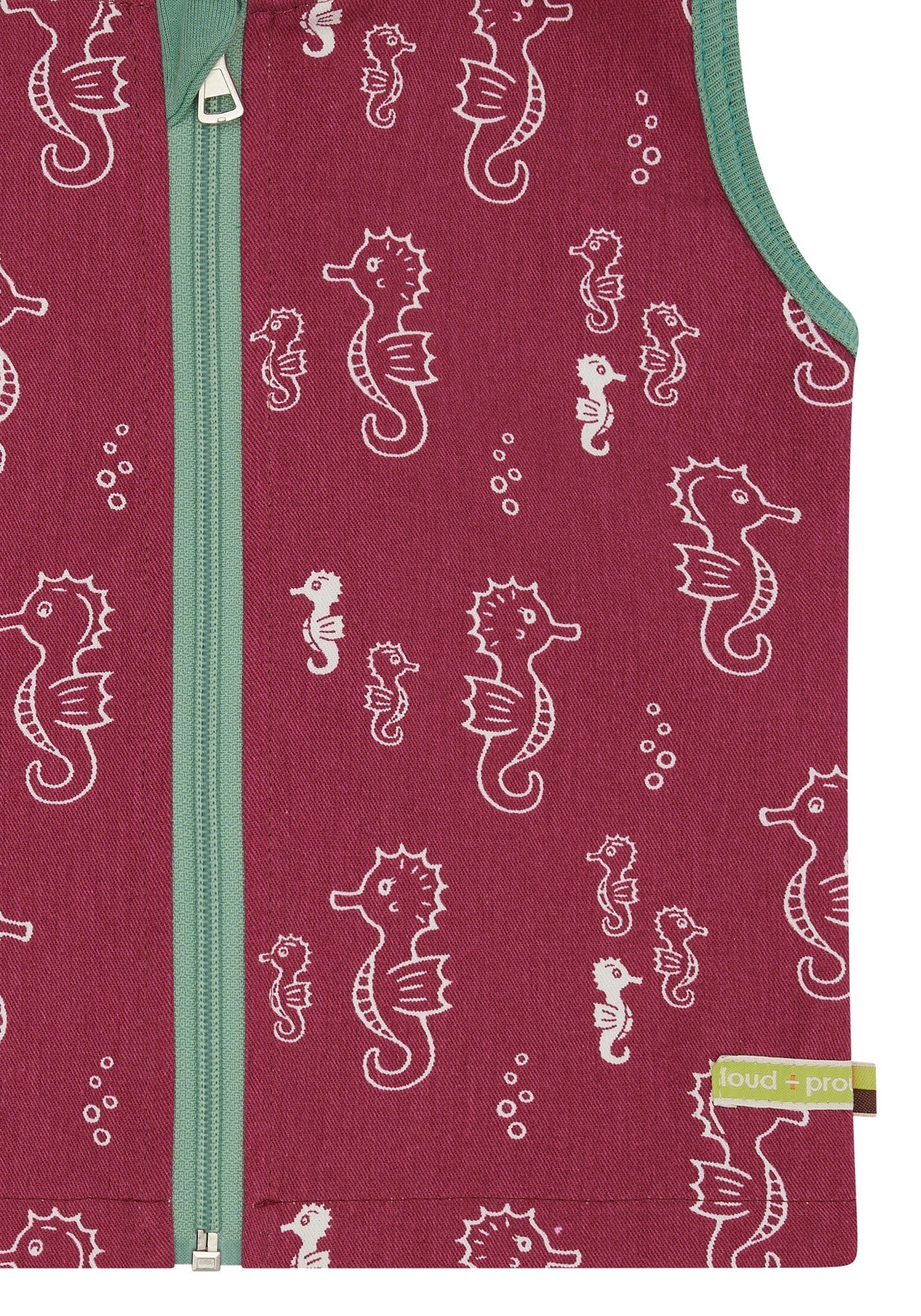 Outdoorweste - loud + proud - 3153 - rou - 62/68