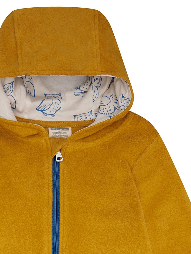 Overall aus Baumwoll - Fleece - loud + proud - 5151 - cur - 50/56