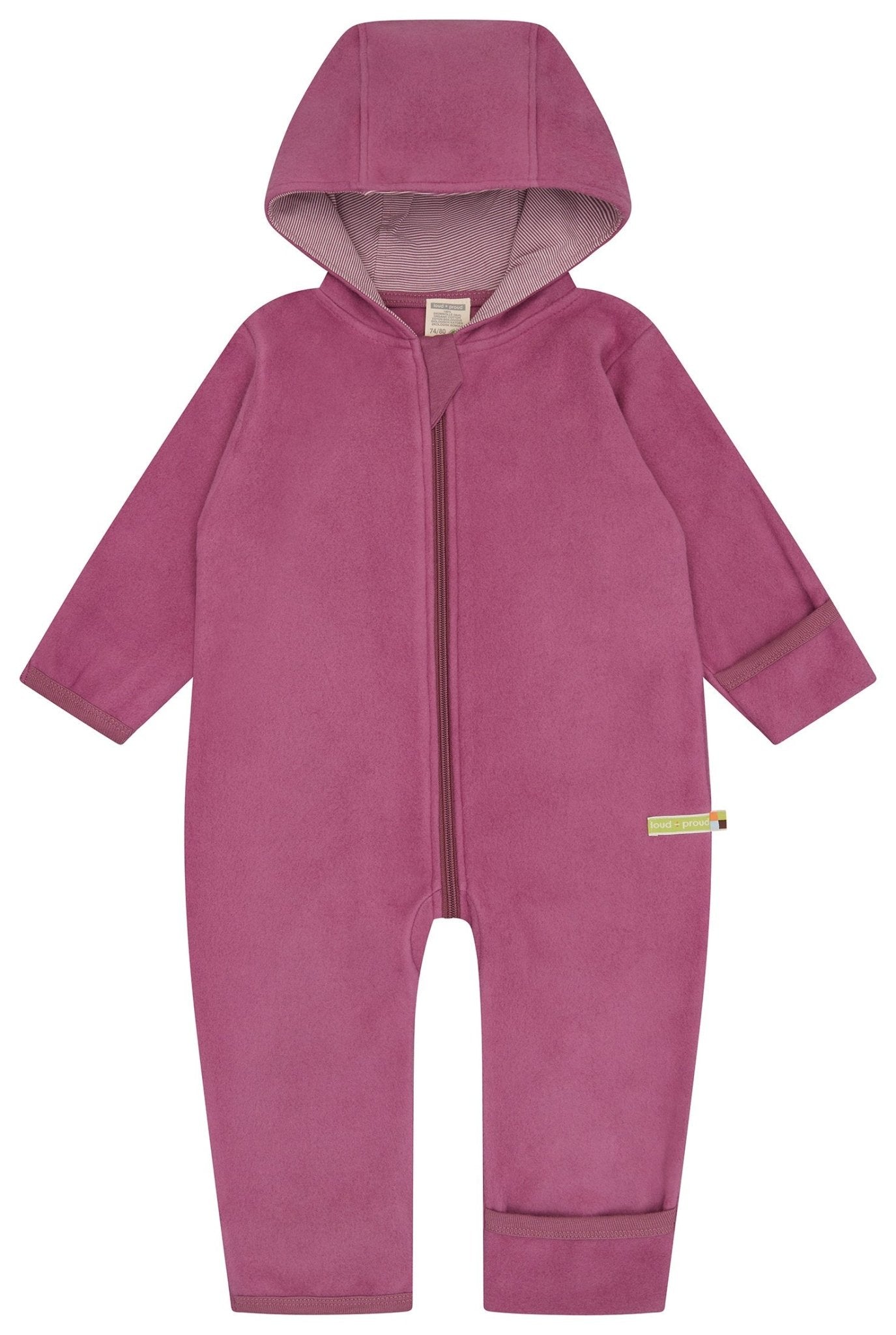 Overall aus Baumwoll - Fleece - loud + proud - 5160 - grp - 50/56