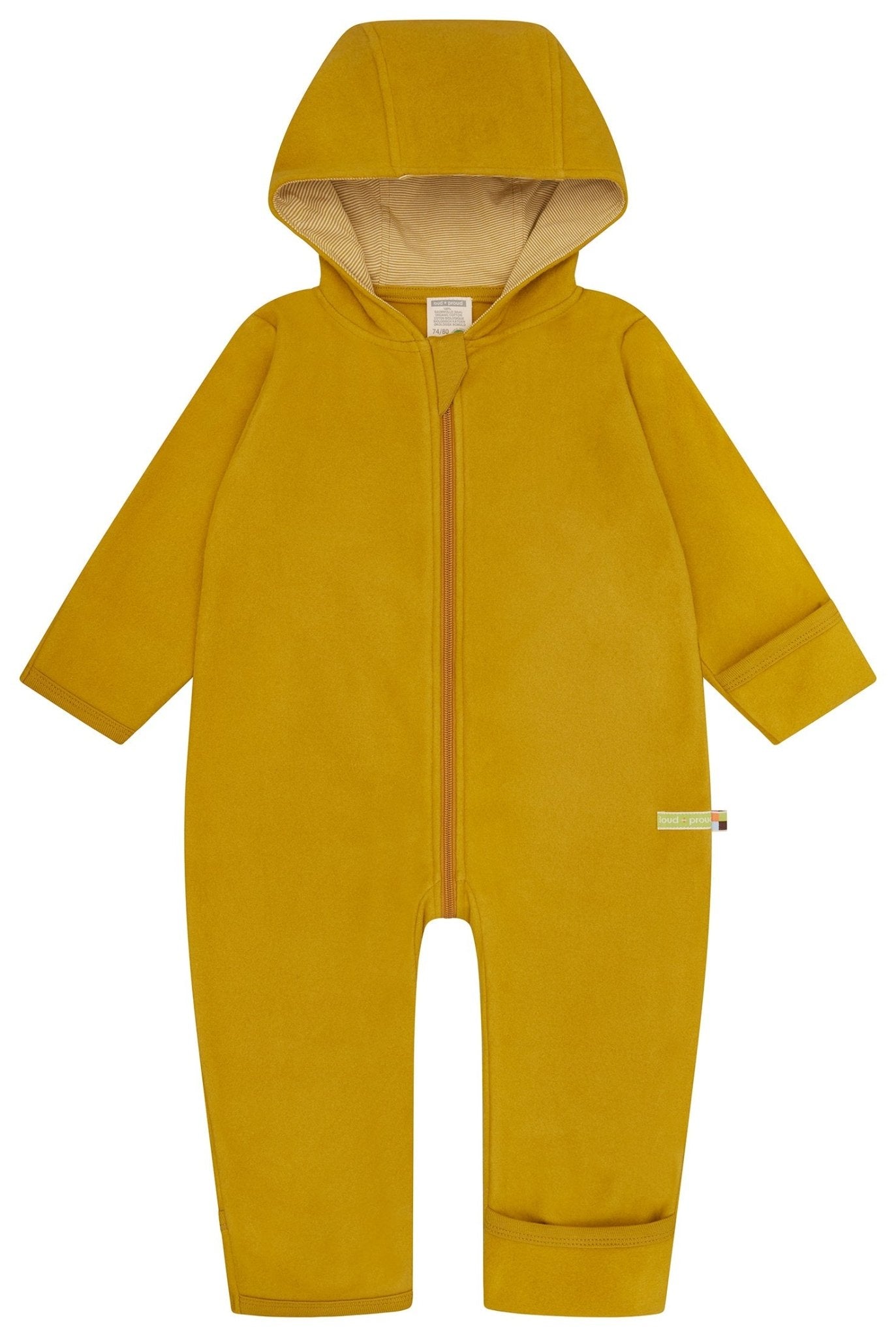 Overall aus Baumwoll - Fleece - loud + proud - 5160 - cur - 50/56