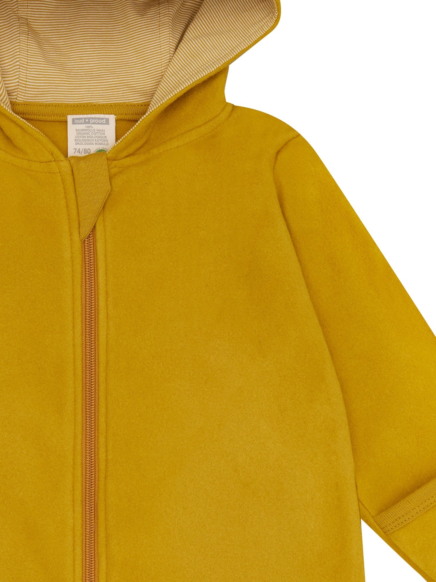 Overall aus Baumwoll - Fleece - loud + proud - 5160 - cur - 50/56