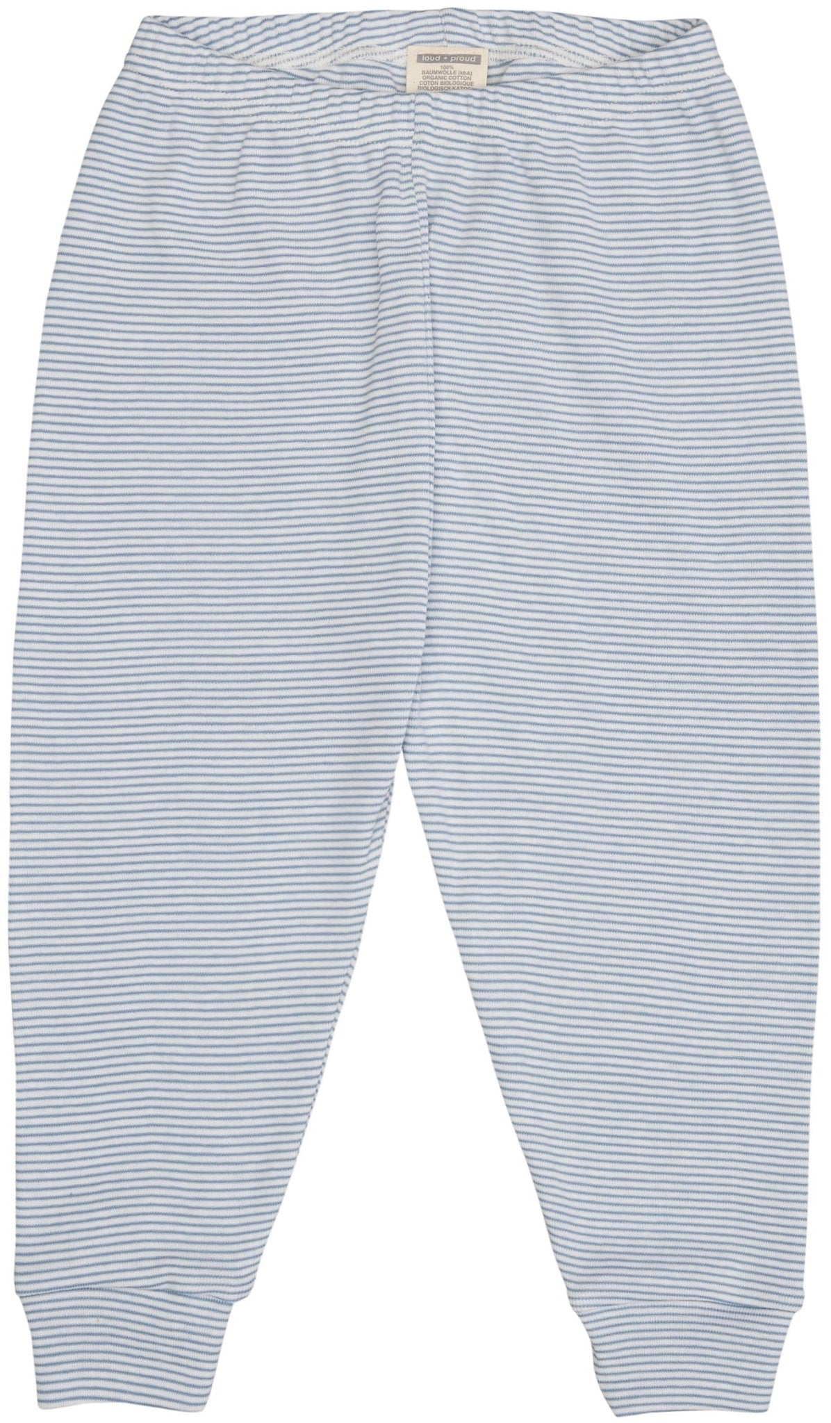 Schlafanzug Streifen aus Feinripp - loud + proud - 2104 - du - 86/92