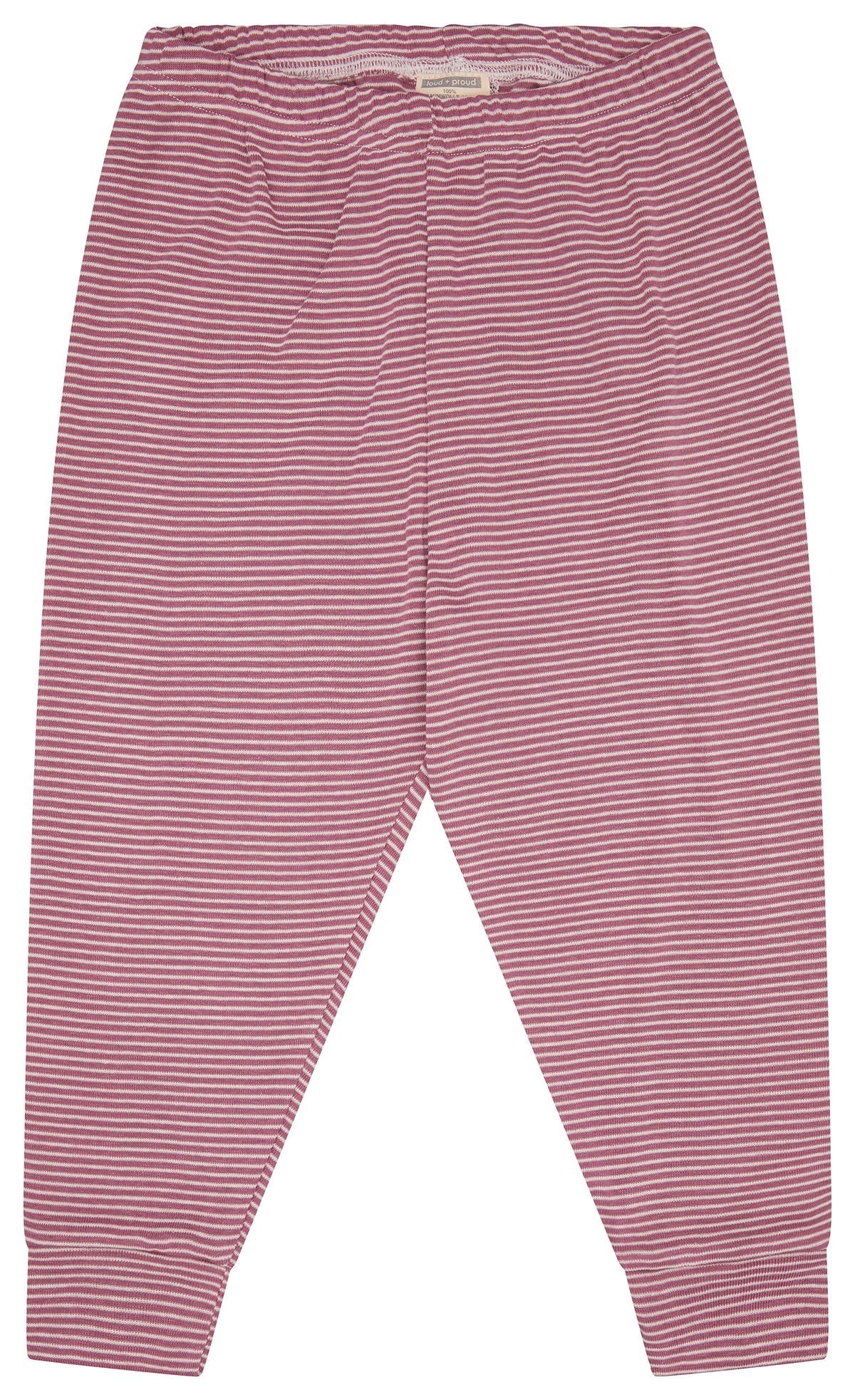Schlafanzug Streifen aus Feinripp - loud + proud - 2104 - grp - 86/92