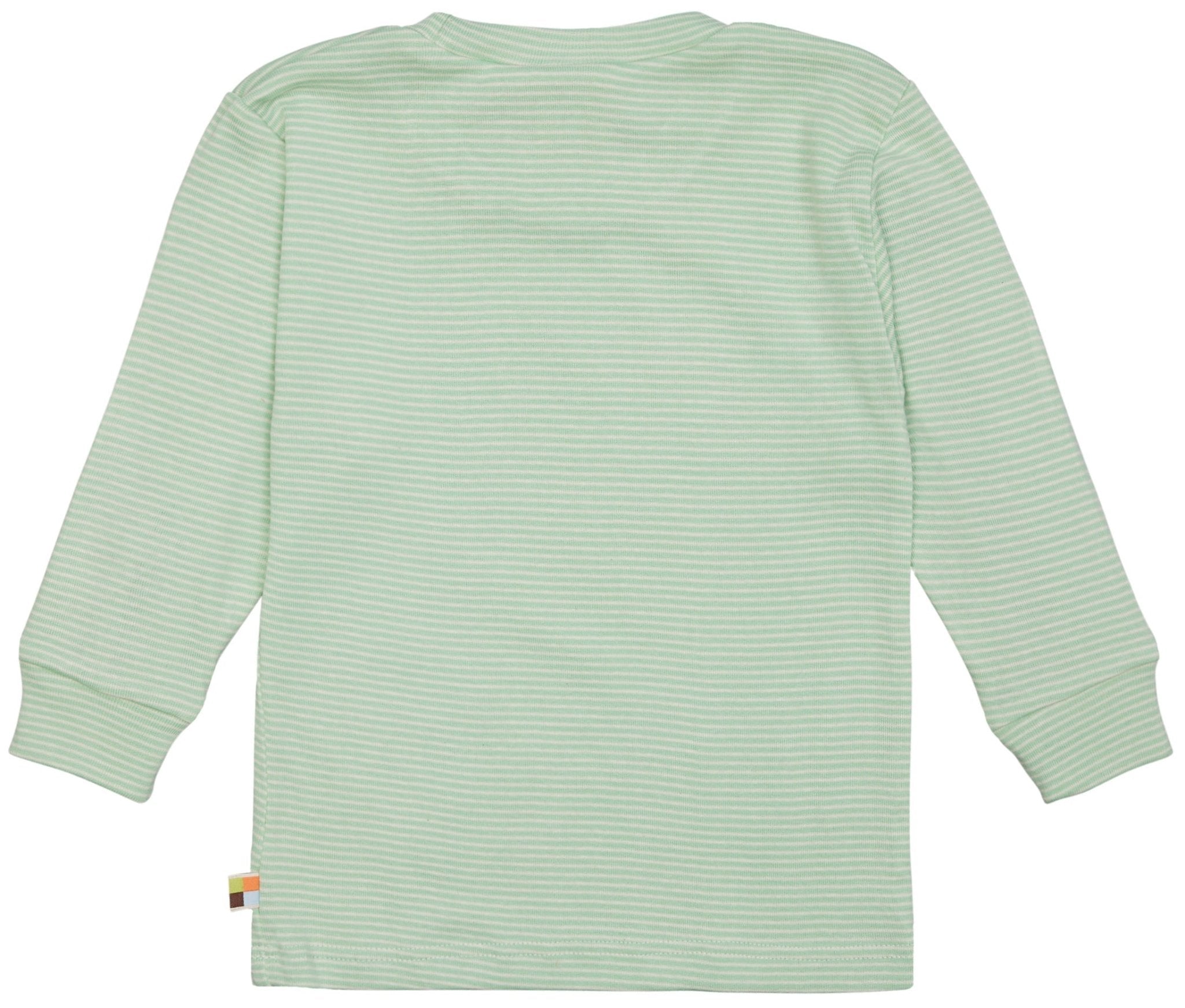 Schlafanzug Streifen aus Feinripp - loud + proud - 2104 - pi - 86/92