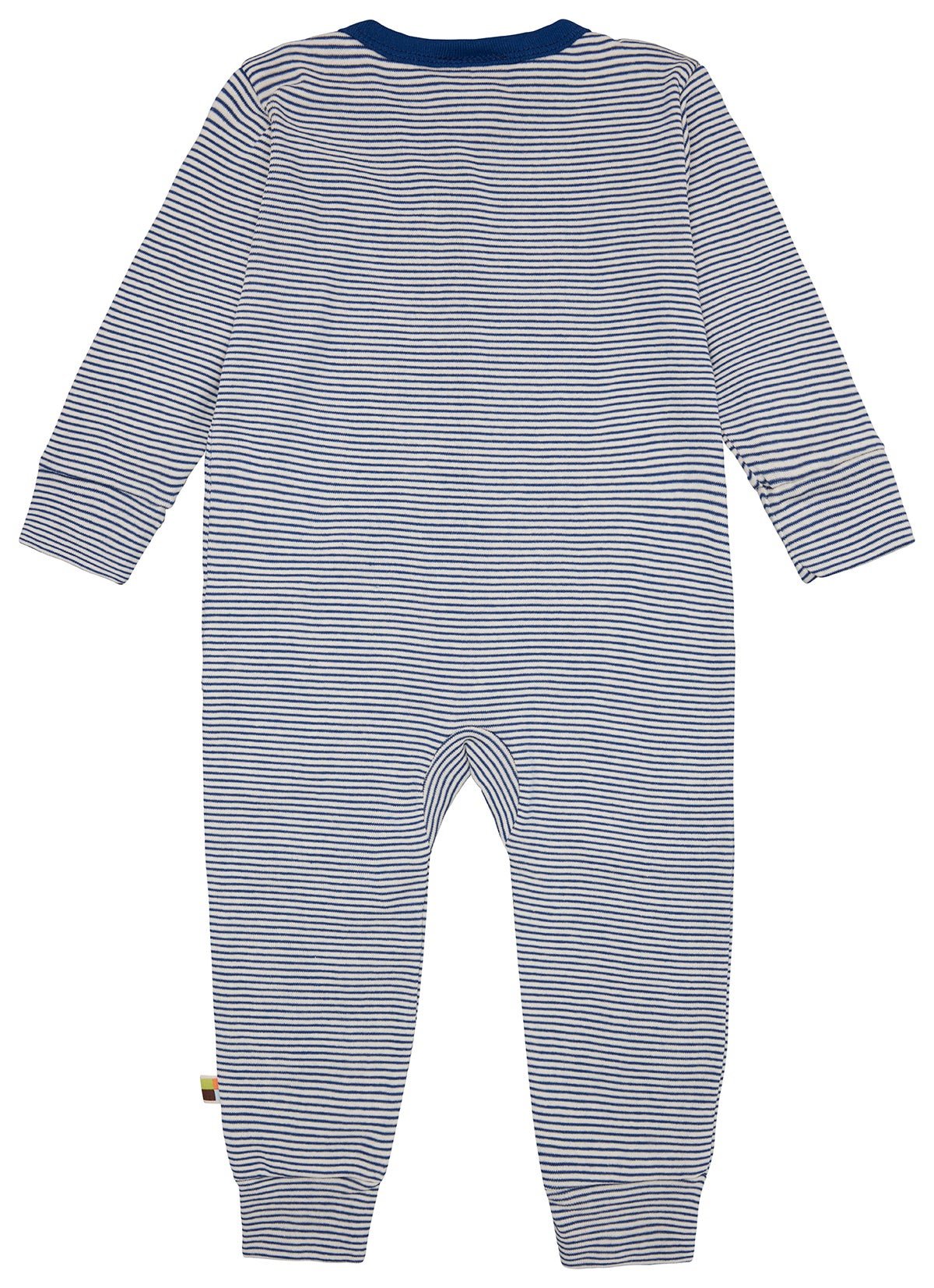 Schlafoverall Streifen aus Feinripp - loud + proud - 2106 - ul - 50/56