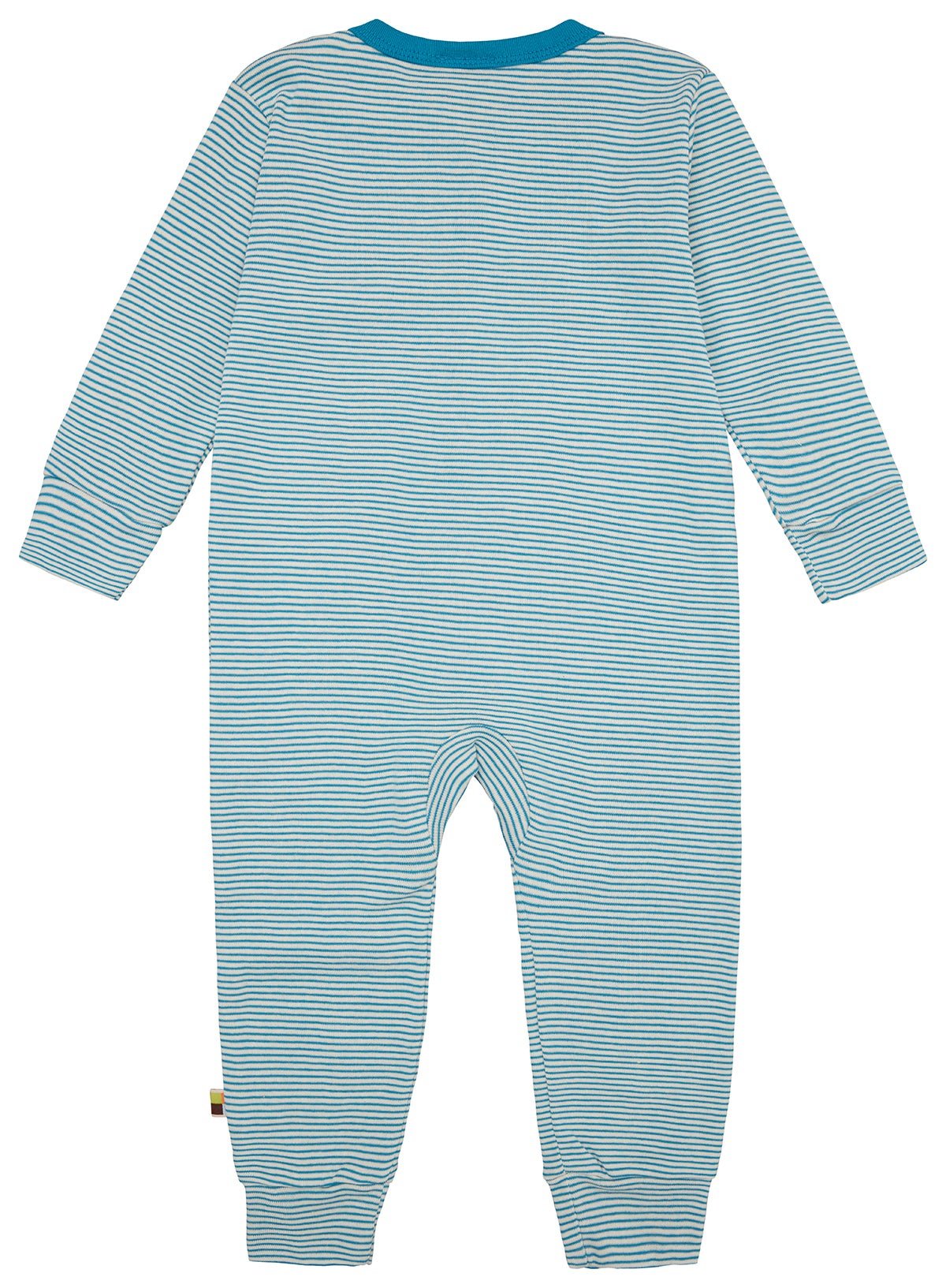 Schlafoverall Streifen aus Feinripp - loud + proud - 2106 - pe - 50/56