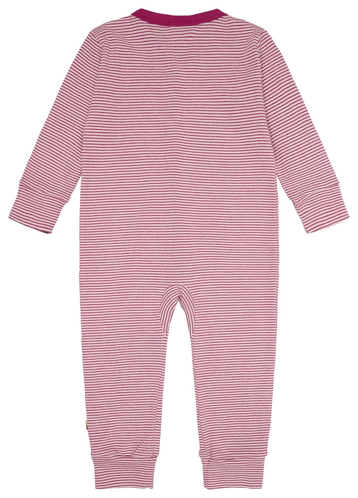 Schlafoverall Streifen aus Feinripp - loud + proud - 2106 - aza - 50/56