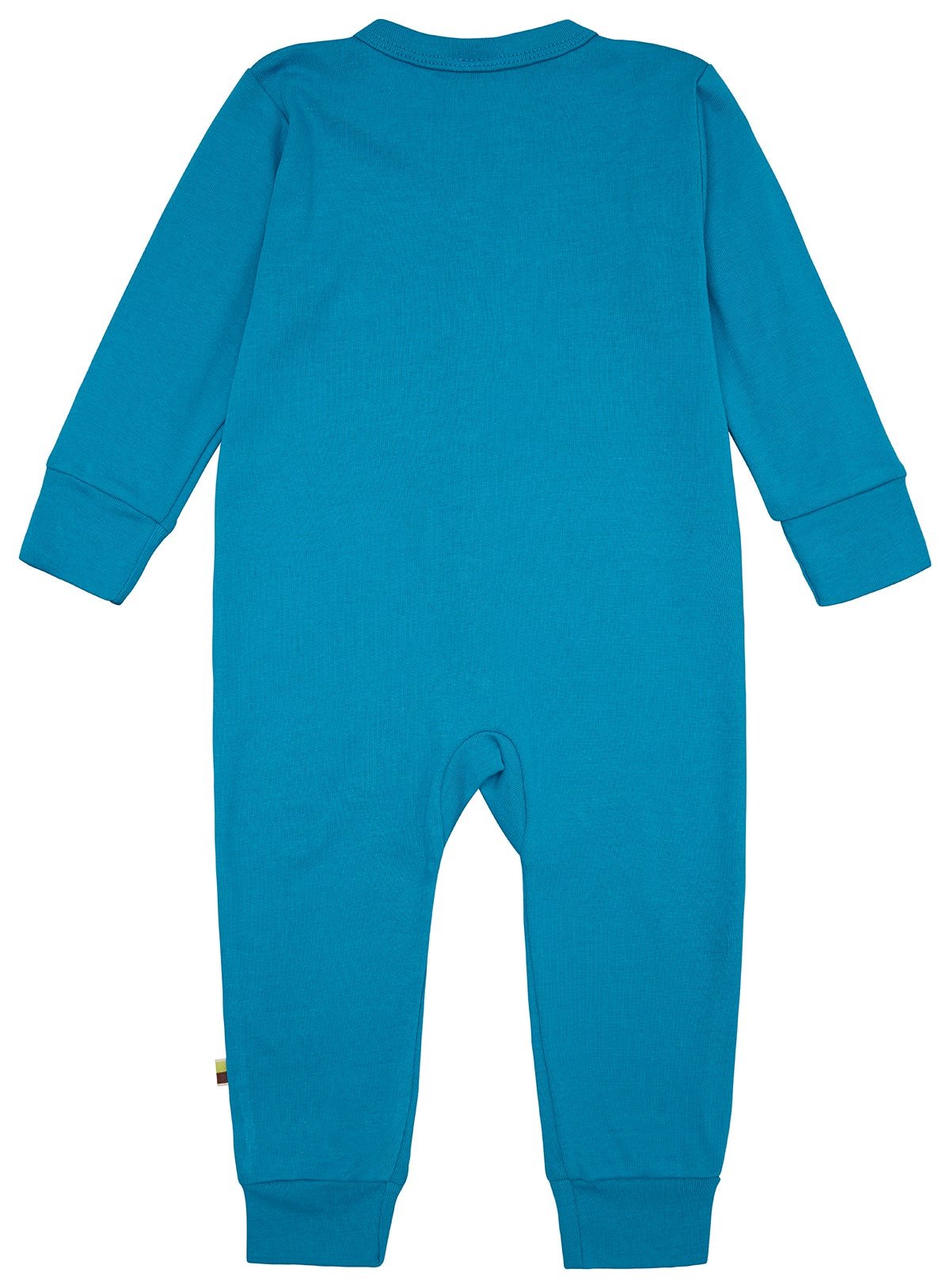 Schlafoverall Uni aus Feinripp - loud + proud - 2105 - pe - 50/56