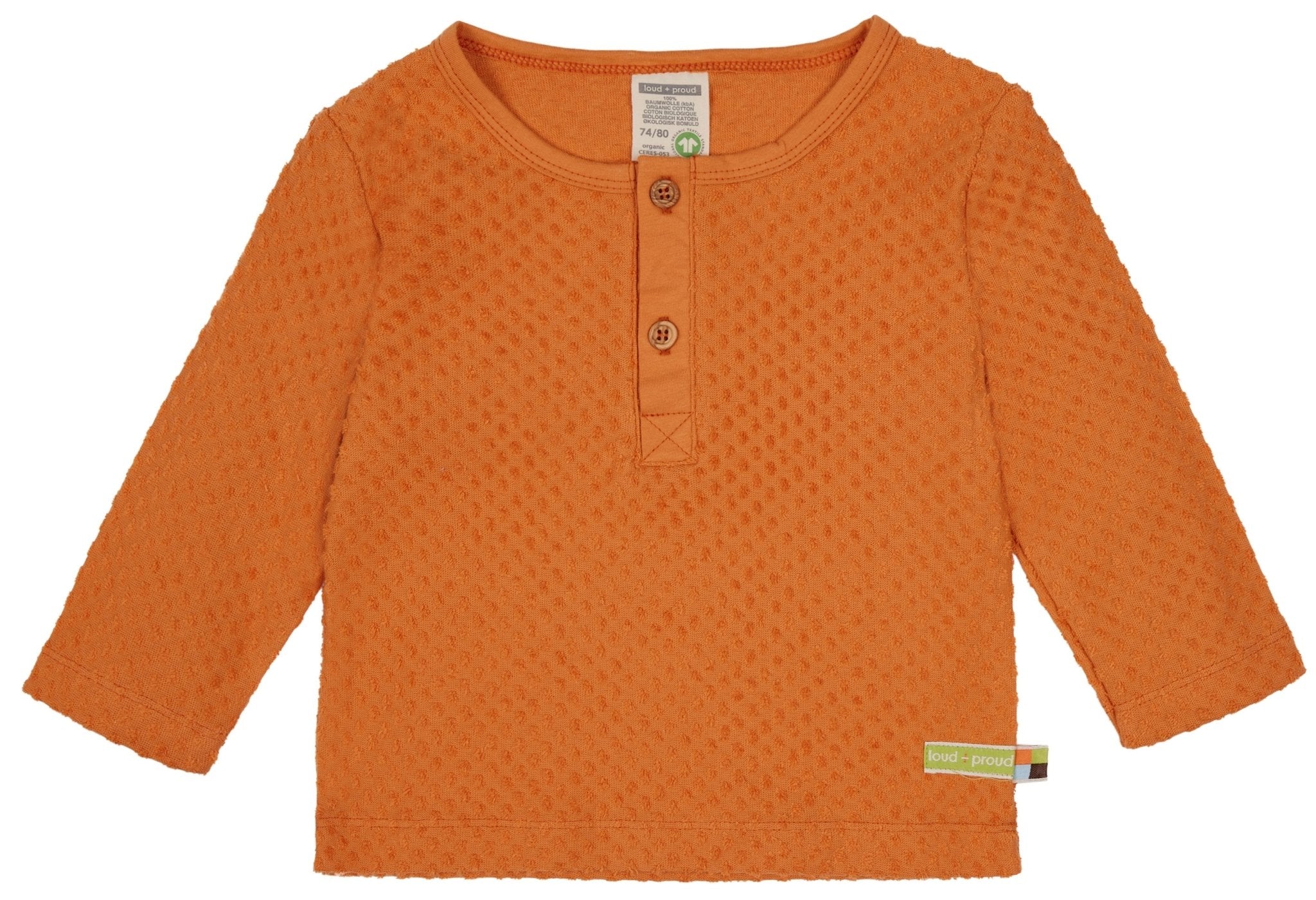 Shirt aus Frottee mit Punkten - loud + proud - 1127 - car - 62/68