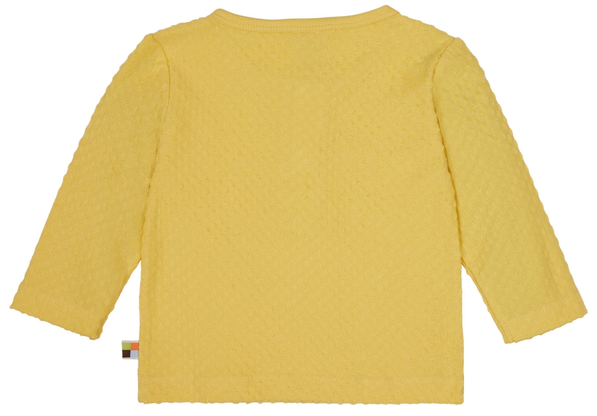 Shirt aus Frottee mit Punkten - loud + proud - 1127 - gol - 62/68