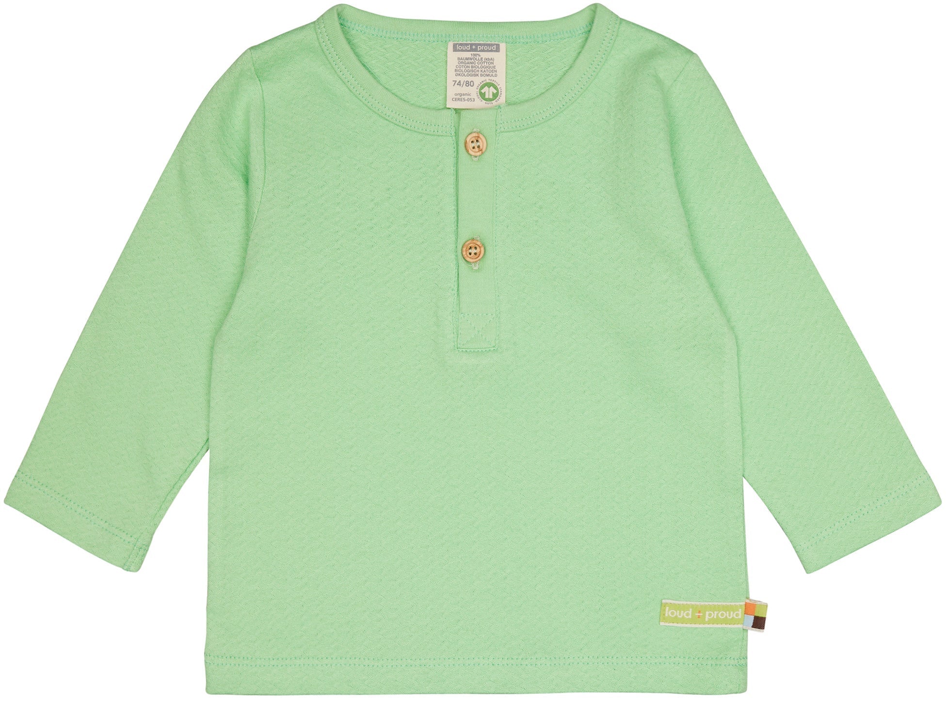 Shirt aus Musseline Jersey - loud + proud - 1149 - op - 62/68