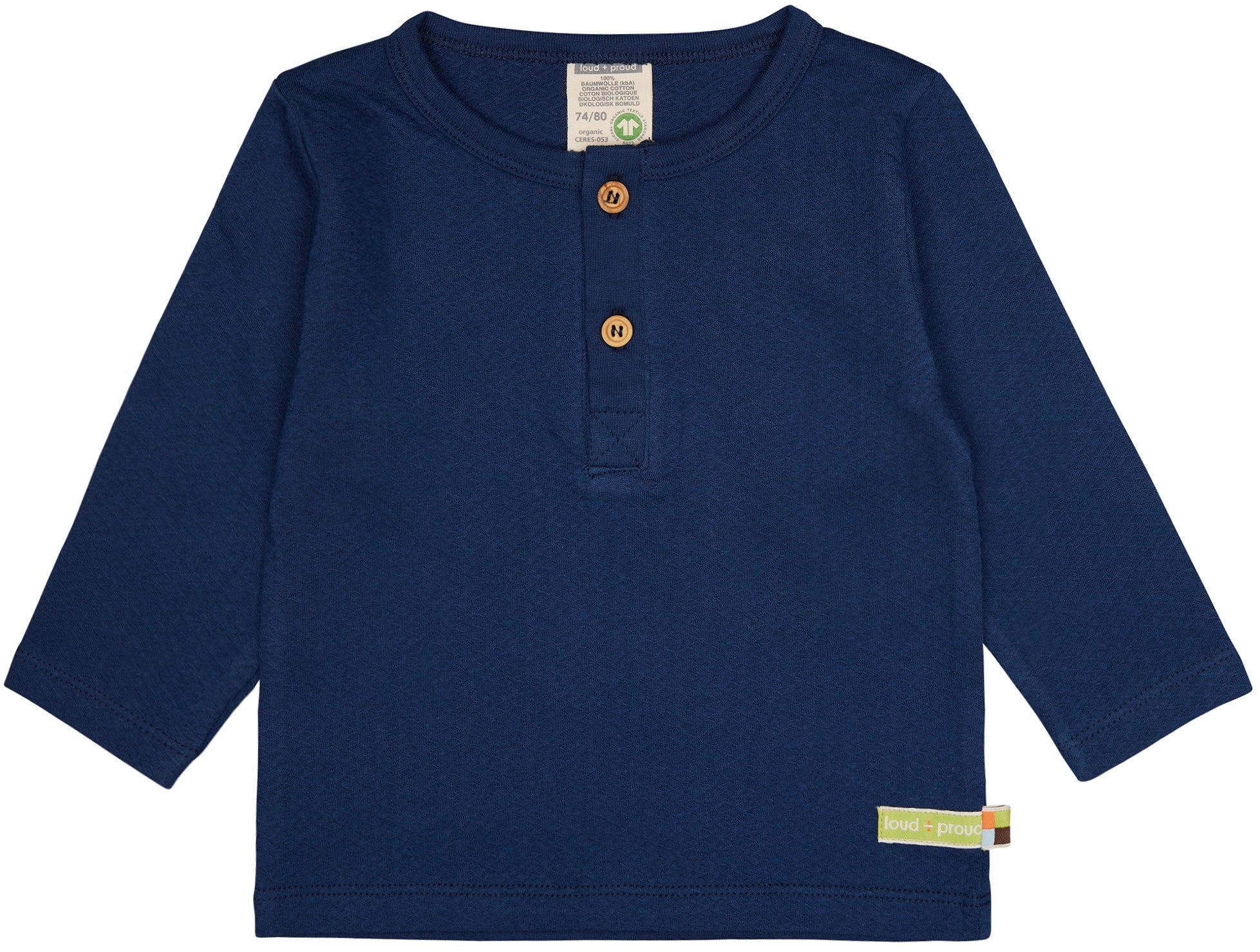 Shirt aus Musseline Jersey - loud + proud - 1149 - ul - 62/68